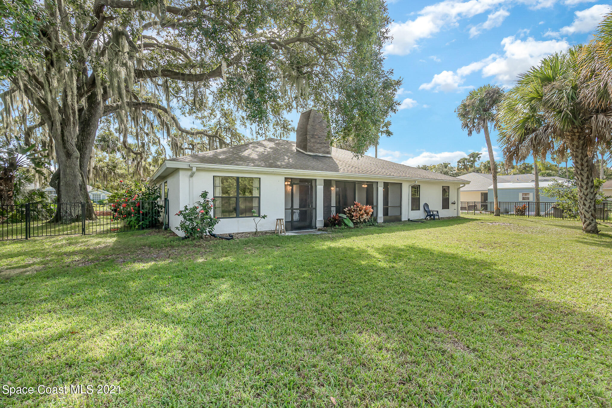 1199 Meadowbrook Road Northeast Palm Bay, FL 32905 - Photo 17 of 24 Backyard