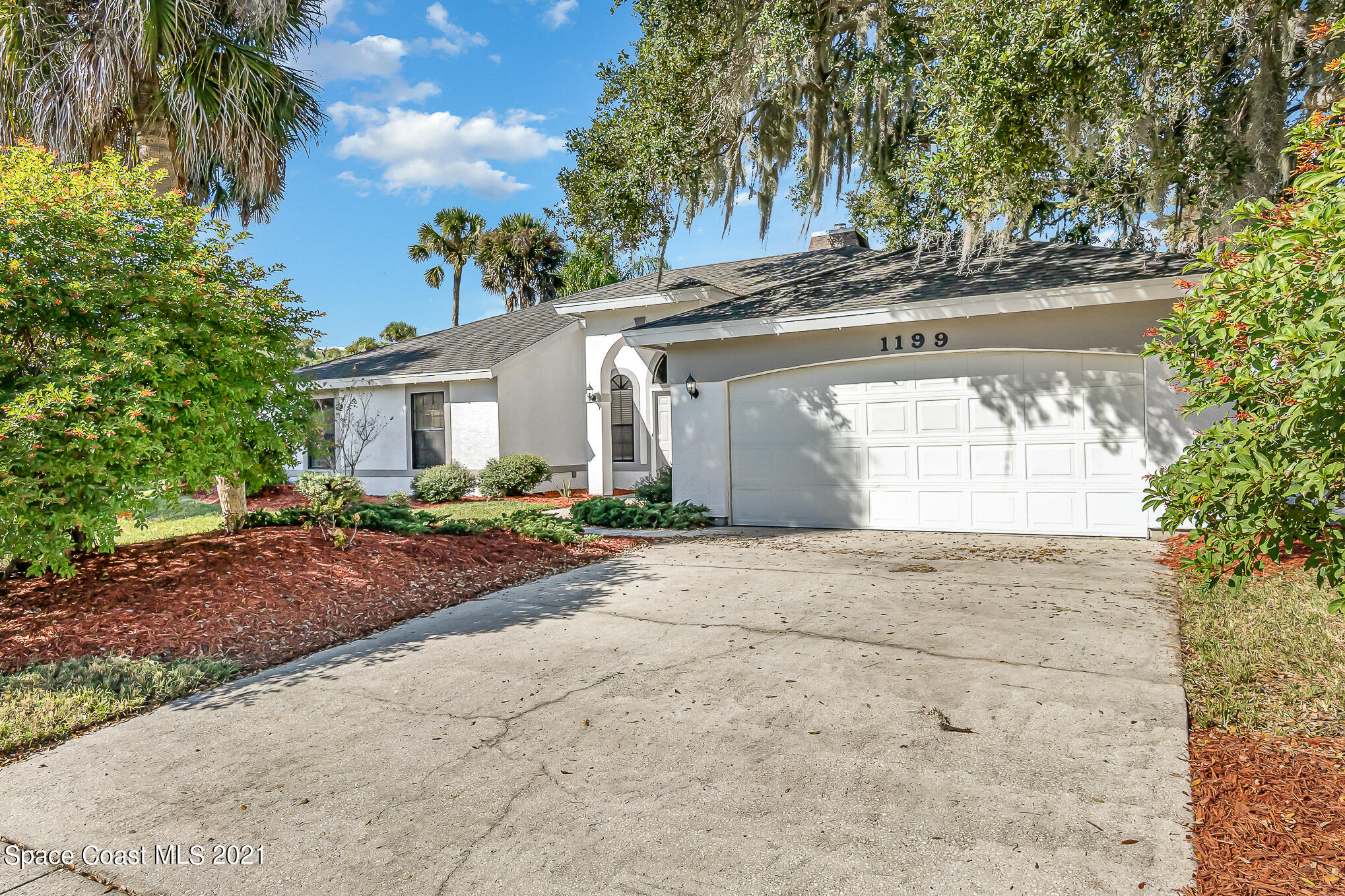 1199 Meadowbrook Road Northeast Palm Bay, FL 32905 - Photo 19 of 24 Front Exterior 2