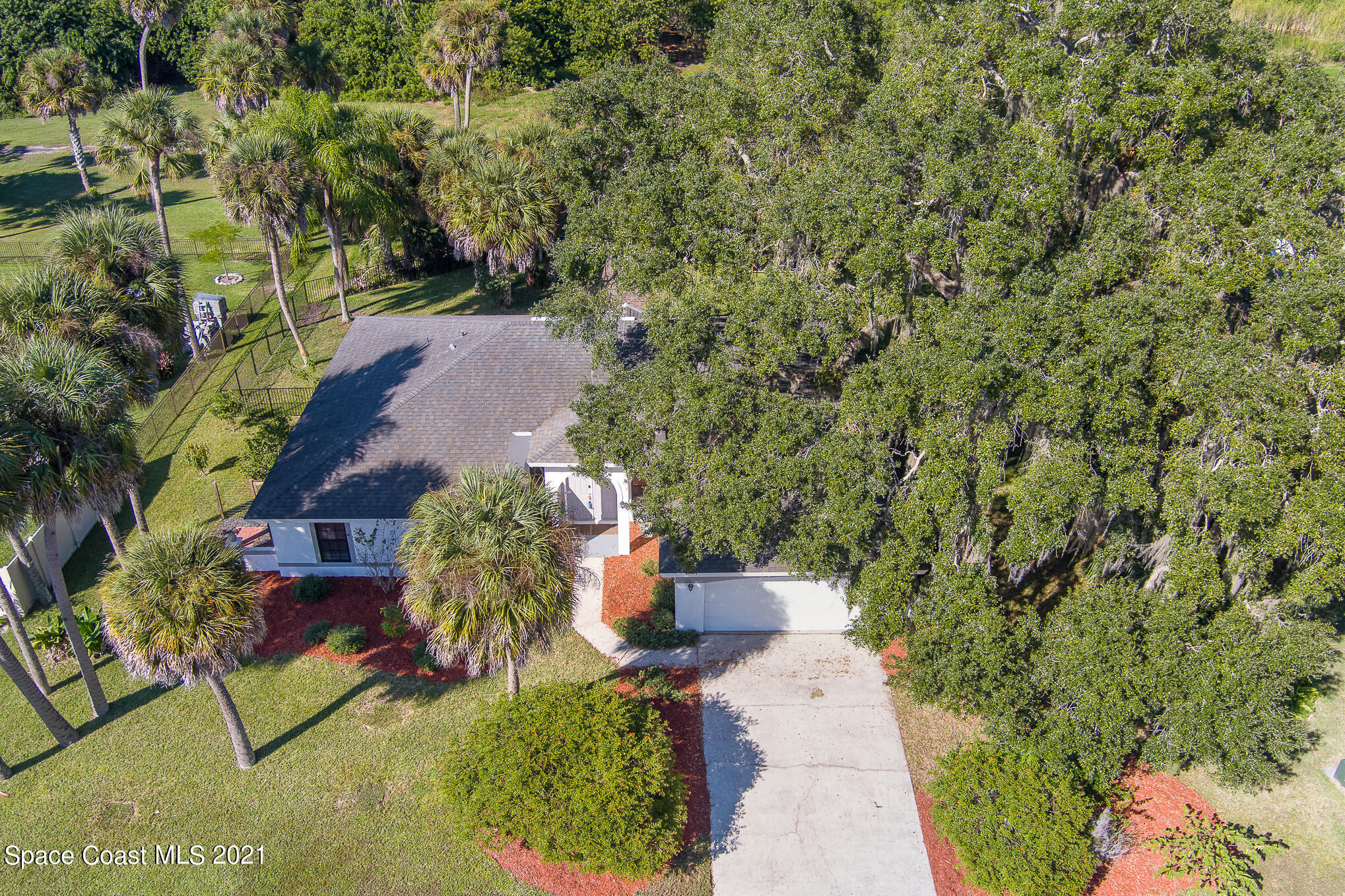 1199 Meadowbrook Road Northeast Palm Bay, FL 32905 - Photo 23 of 24 Aerial
