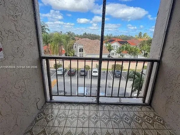 a view of a city from a window