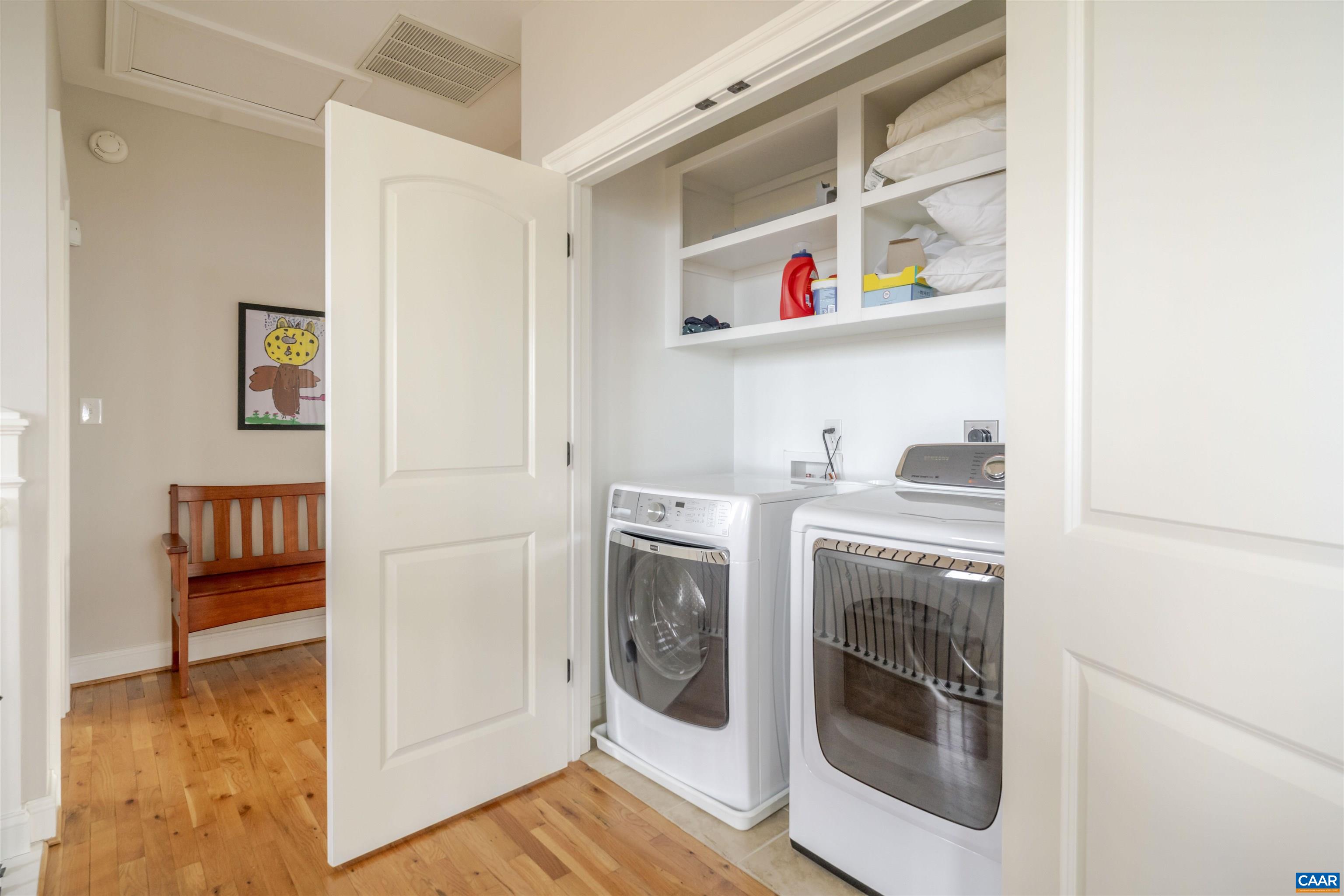 765 Summit Ridge Point Charlottesville, VA 22911 - Photo 41 of 60 a utility room with dryer and washer