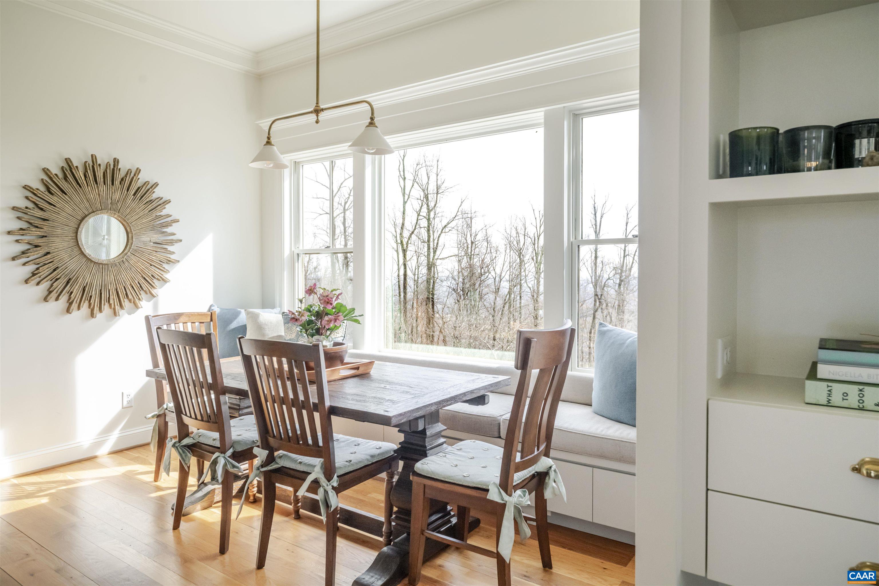 765 Summit Ridge Point Charlottesville, VA 22911 - Photo 10 of 60 a dining room with furniture and window