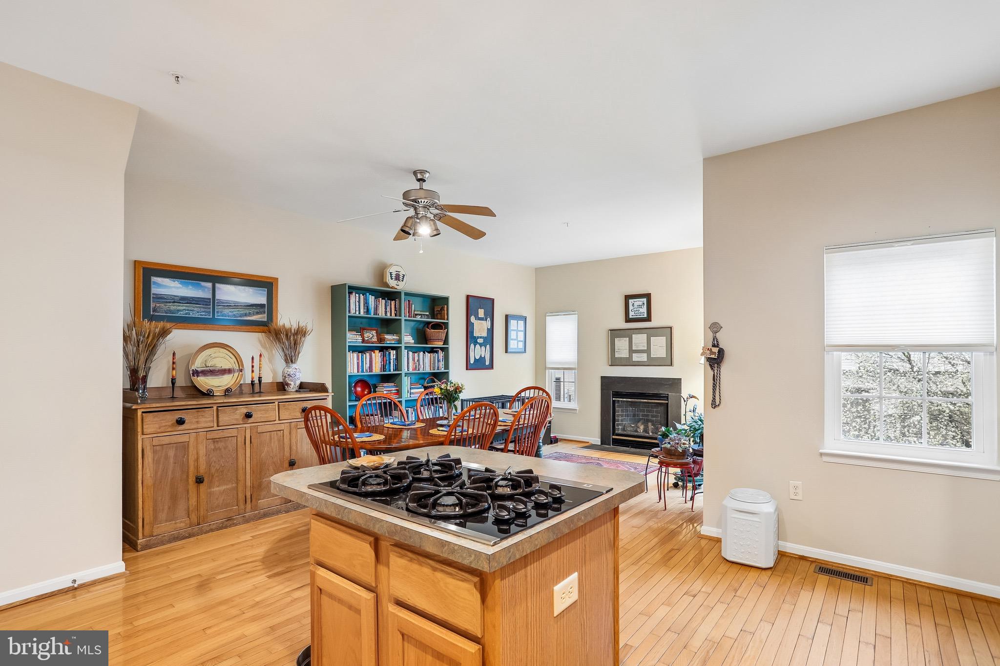 1520 Laurel Wood Way Frederick, MD 21701 - Photo 12 of 30 a kitchen with stainless steel appliances granite countertop a stove and cabinets