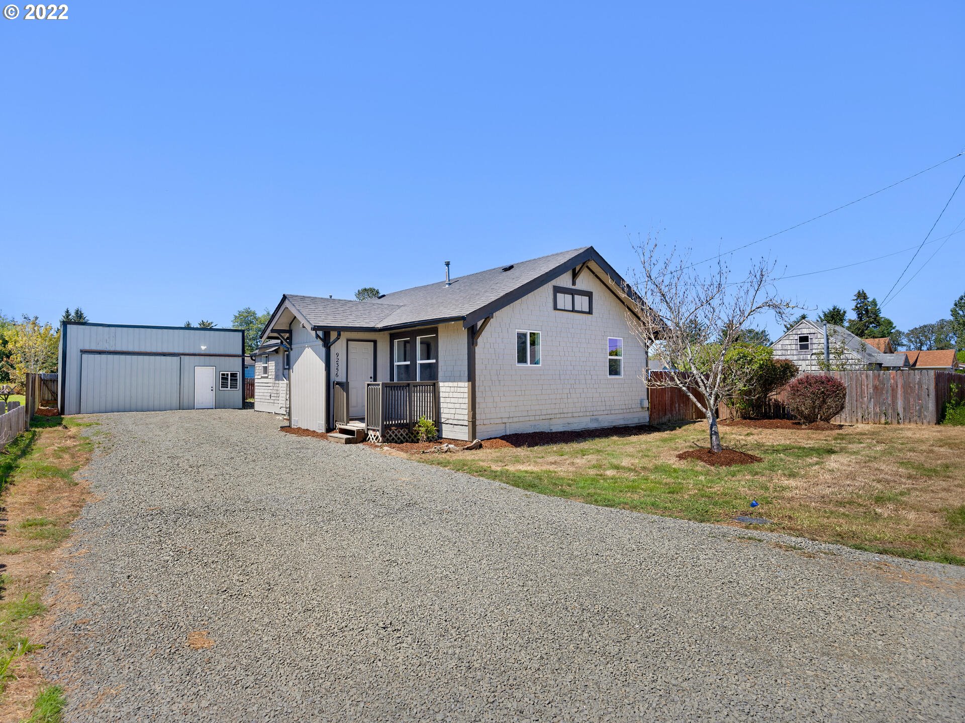 92356 E Road Astoria, OR 97103 - Photo 1 of 31 a view of garage and yard