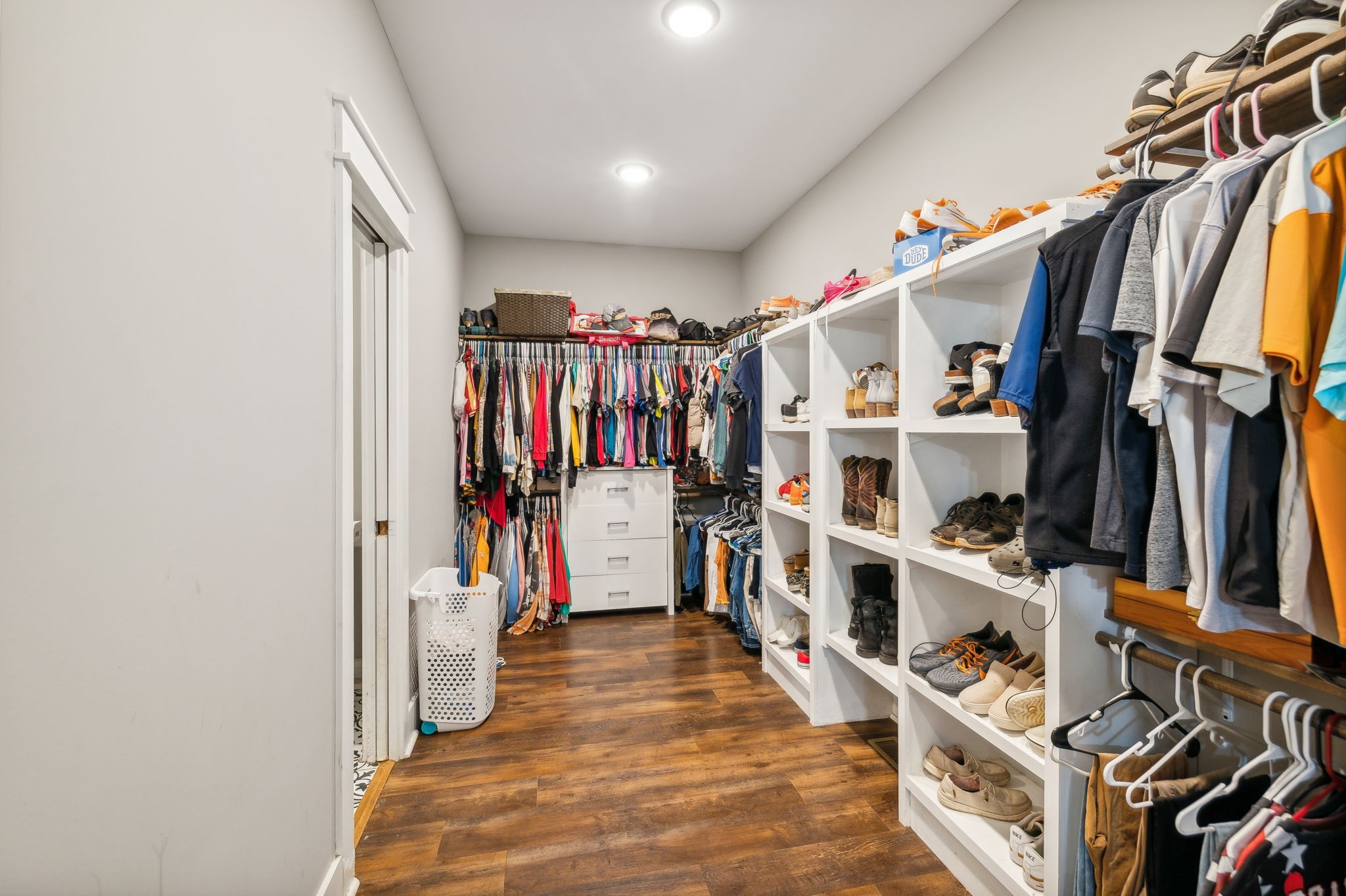 1338 Norton Road Manchester, TN 37355 - Photo 25 of 55 a view of walk in closet with clothes and shoes