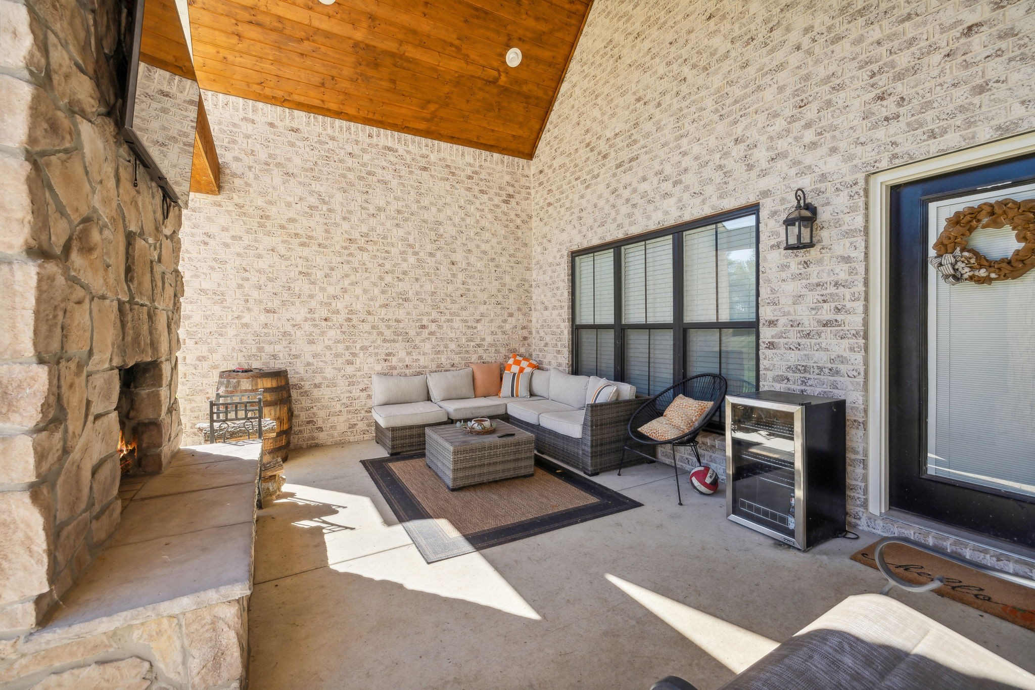 1338 Norton Road Manchester, TN 37355 - Photo 47 of 55 a outdoor living room with furniture and a fireplace