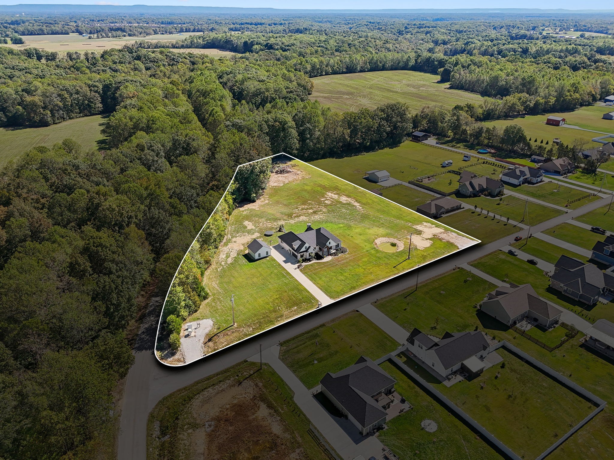 1338 Norton Road Manchester, TN 37355 - Photo 51 of 55 an aerial view of a house