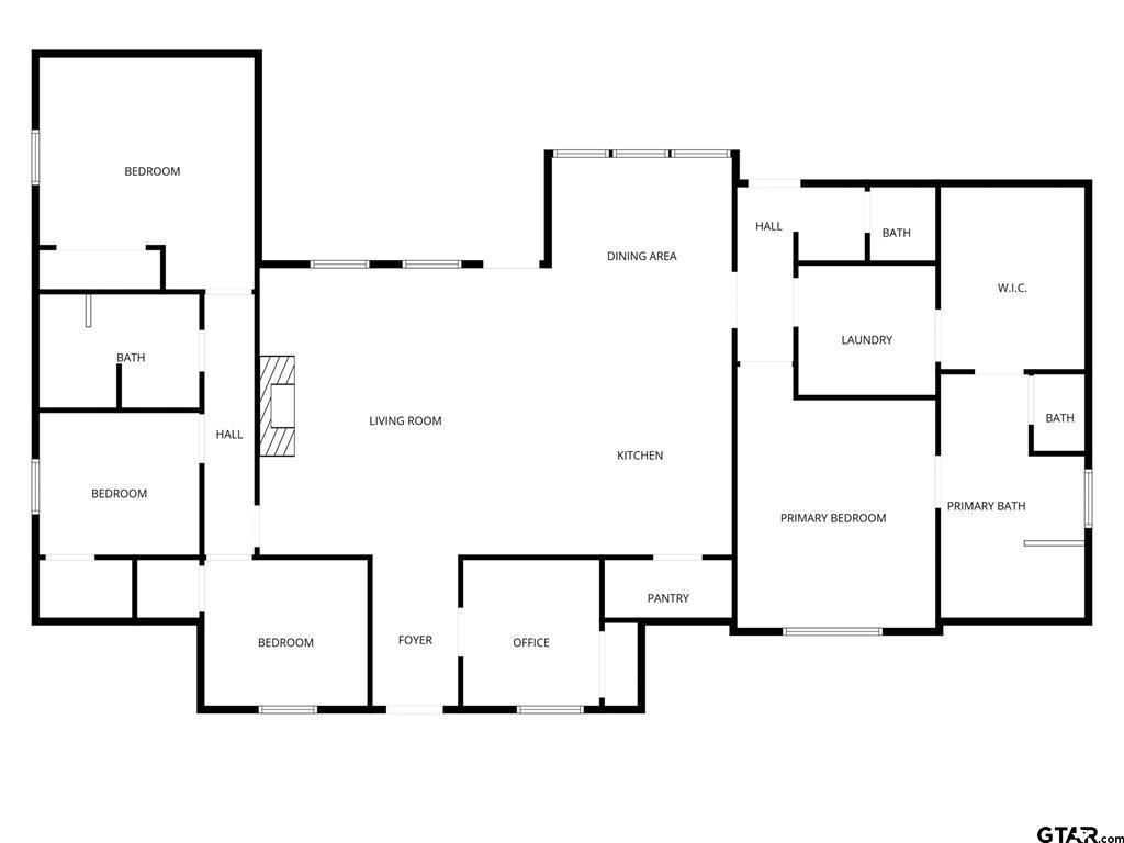 2151 Byrd Road Jacksonville, TX 75766 - Photo 40 of 40 View of room layout