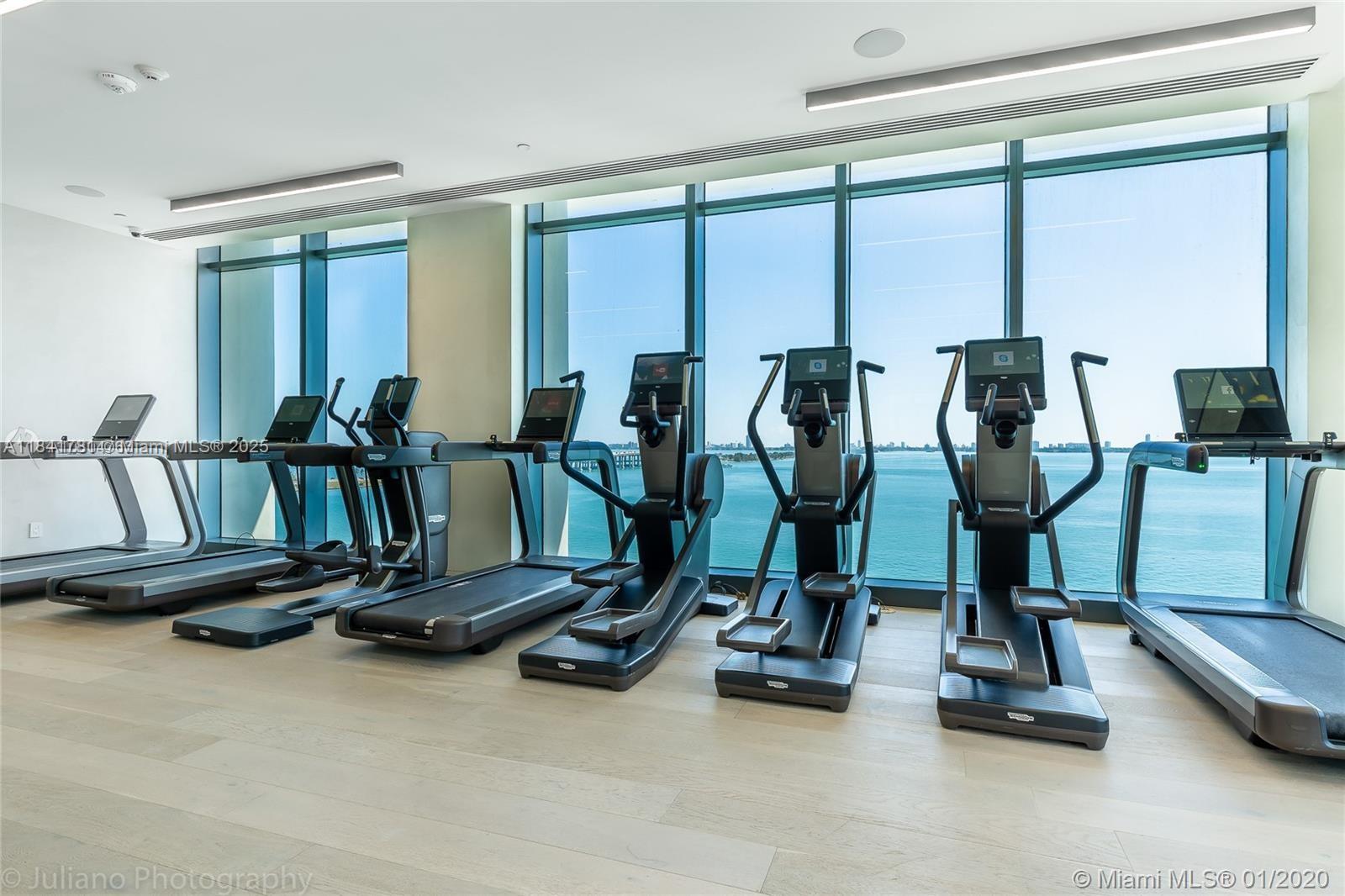 3131 Northeast 7th Avenue, Unit 2801 Miami, FL 33137 - Photo 33 of 47 a view of a room with gym equipment