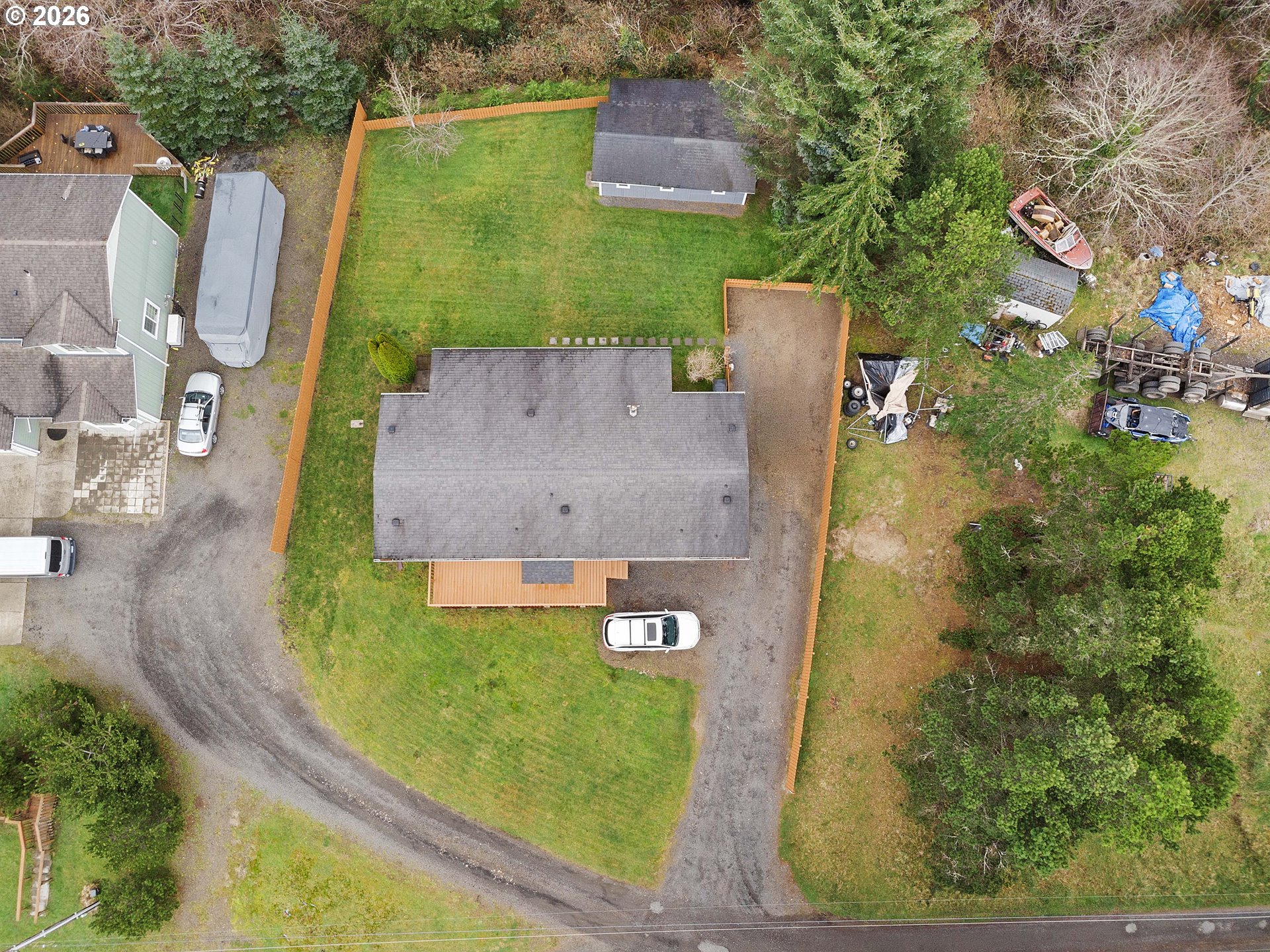 89695 Old Bog Road Warrenton, OR 97146 - Photo 36 of 36 Drone View/UAV