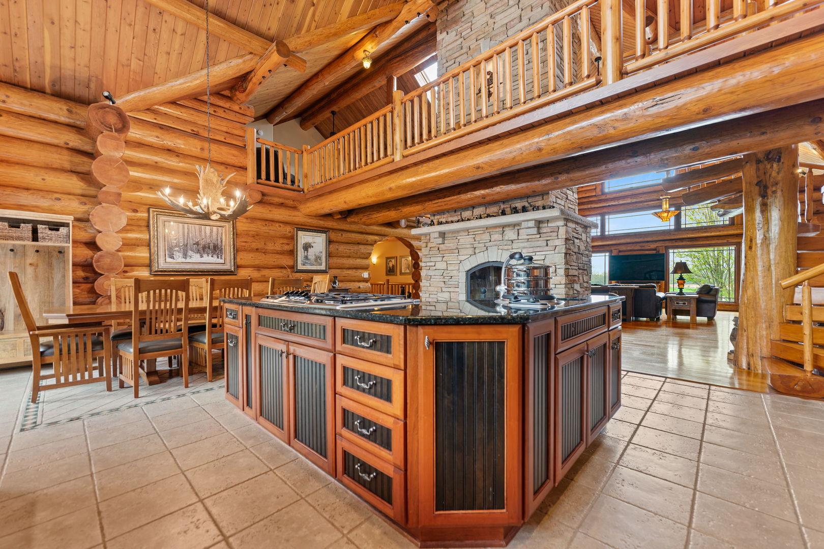3317 South Country Club Road Woodstock, IL 60098 - Photo 12 of 43 a view of a kitchen with furniture