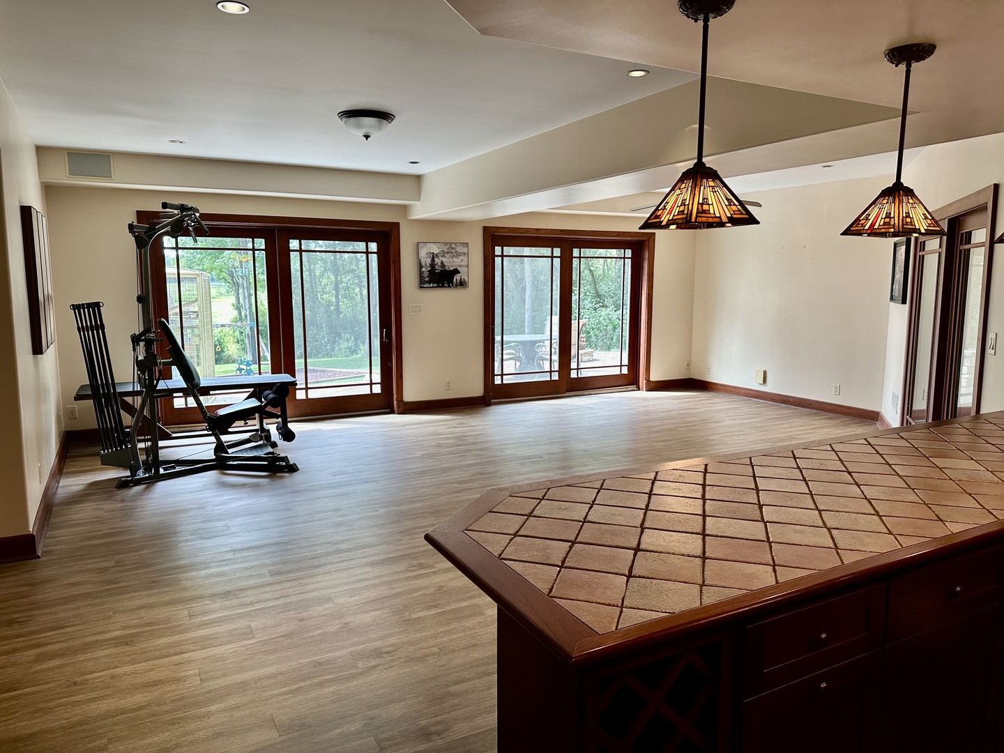 3317 South Country Club Road Woodstock, IL 60098 - Photo 24 of 43 a view of a room with gym equipment