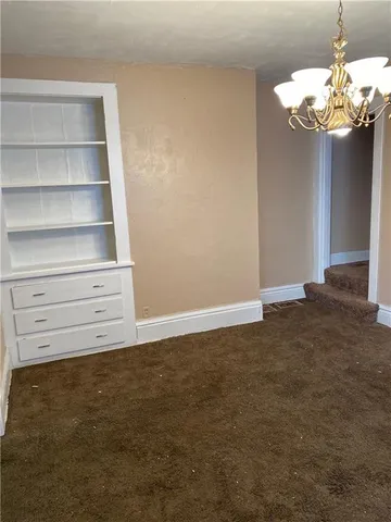 a view of a room with shelf