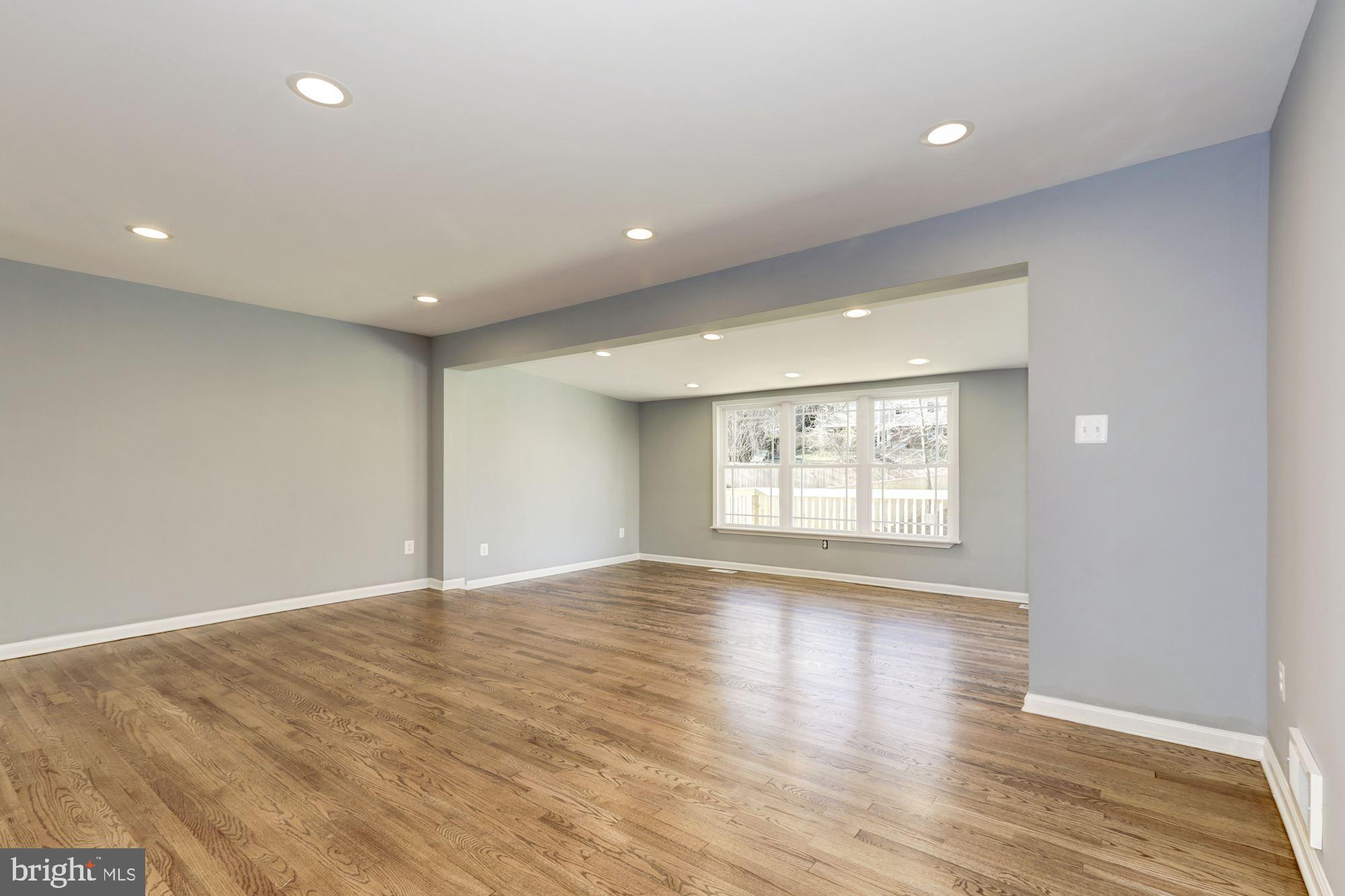 9807 Cherry Tree Lane Silver Spring, MD 20901 - Photo 14 of 46 Living Room Dining Area