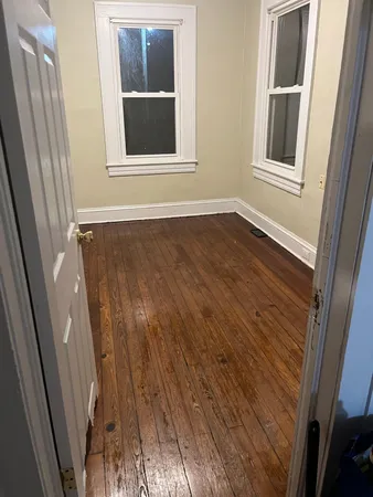 a view of wooden floor in a room