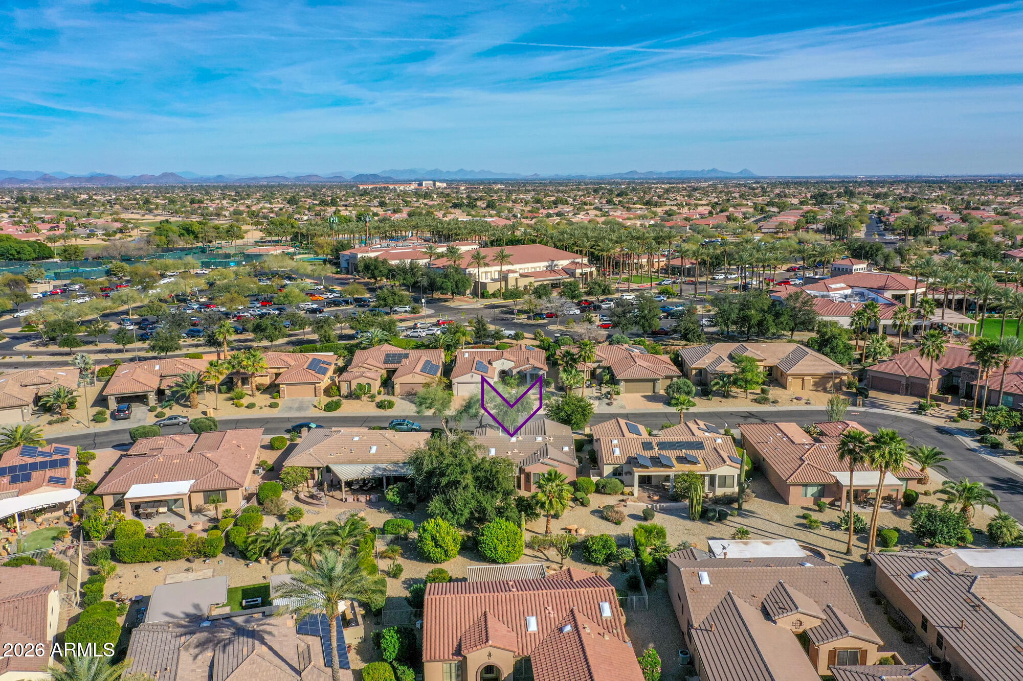 19760 North Los Altos Way Surprise, AZ 85374 - Photo 8 of 53 an aerial view of a city