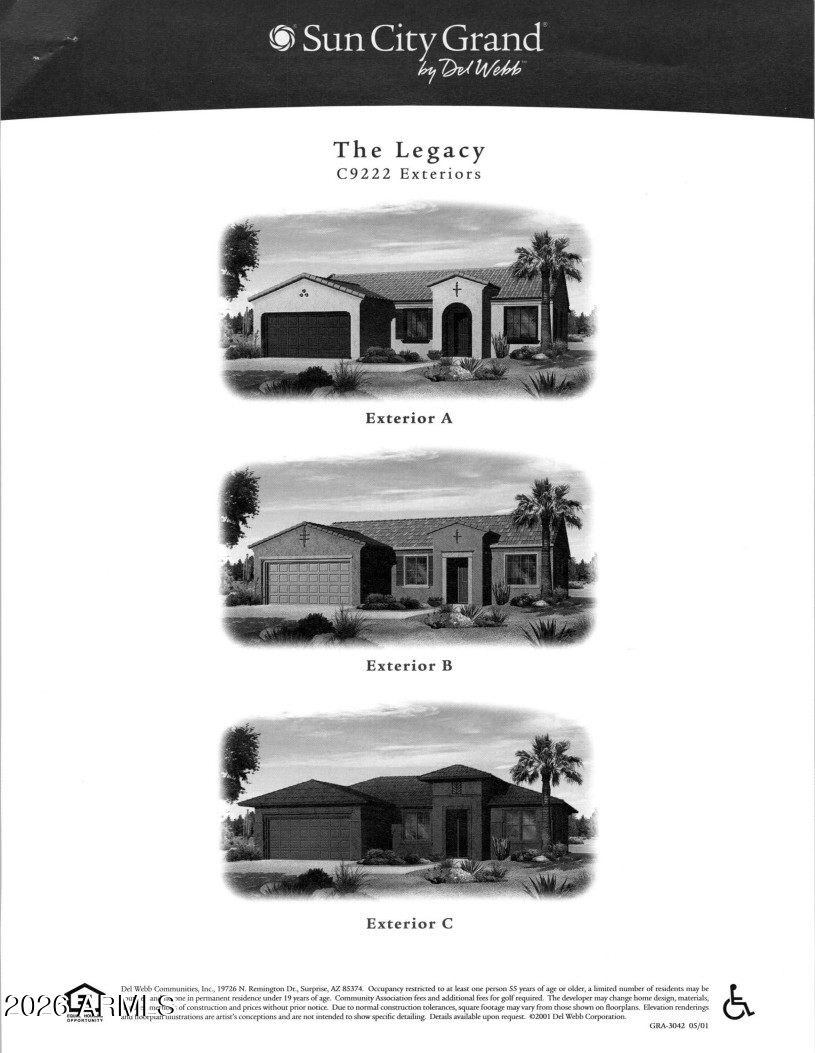 19760 North Los Altos Way Surprise, AZ 85374 - Photo 53 of 53 a black and white photo of a living room