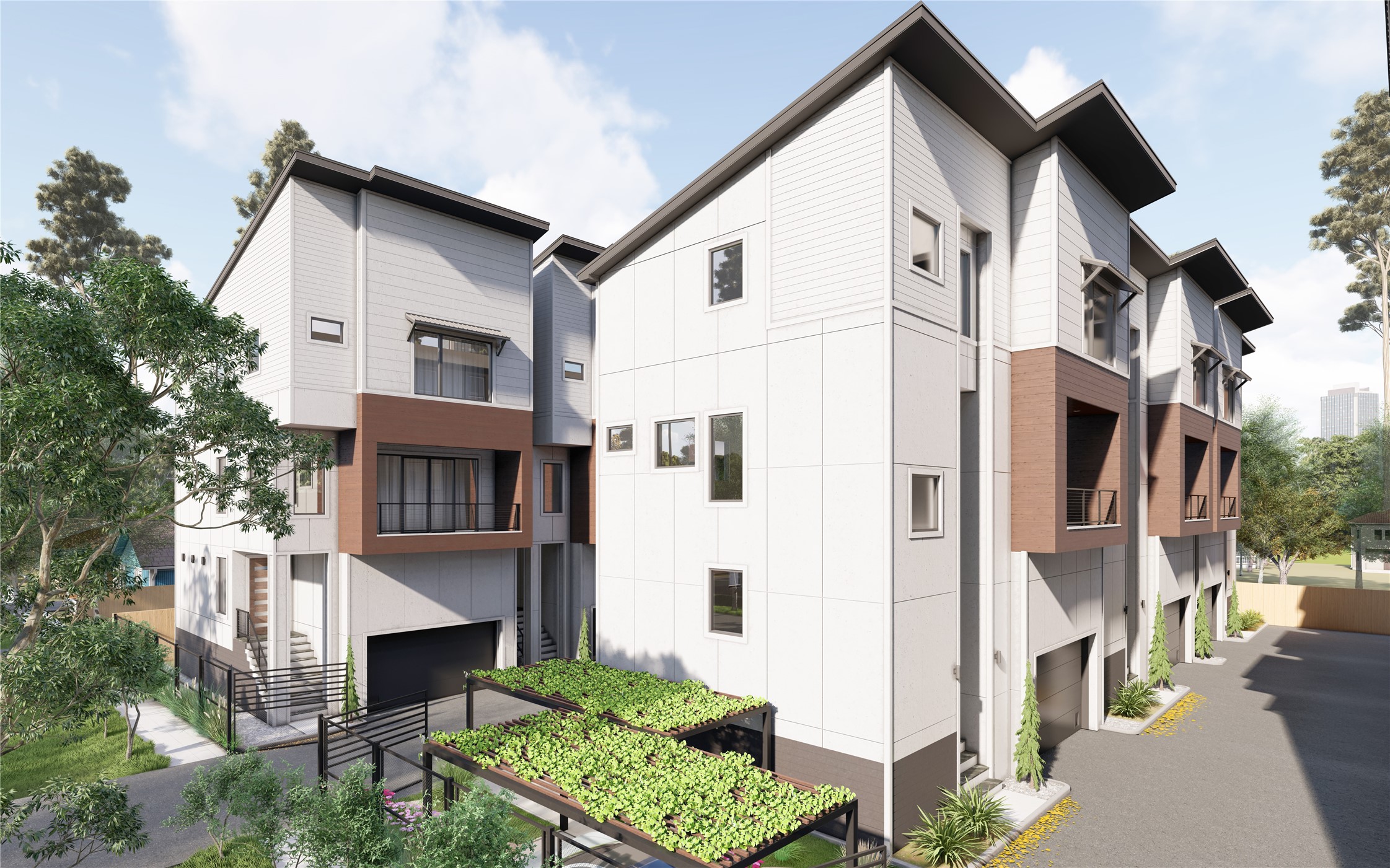 1032 West 17th Street, Unit A Houston, TX 77008 - Photo 18 of 21 a front view of a house with a yard