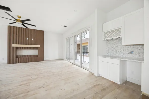 a bathroom with a sink and a vanity