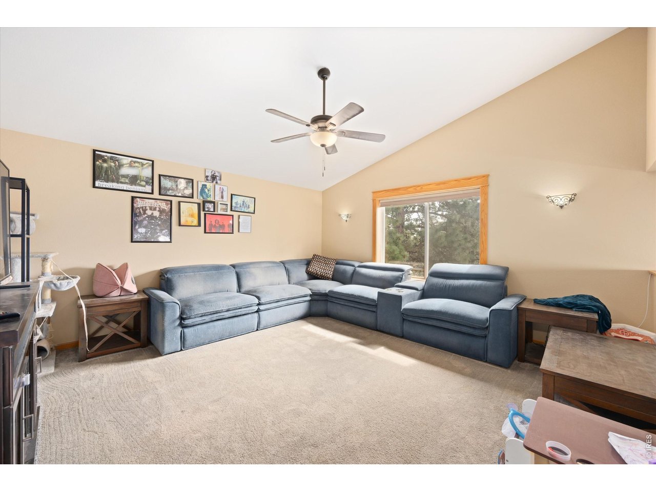 842 Unger Mountain Road Bellvue, CO 80512 - Photo 17 of 45 a living room with furniture and a window