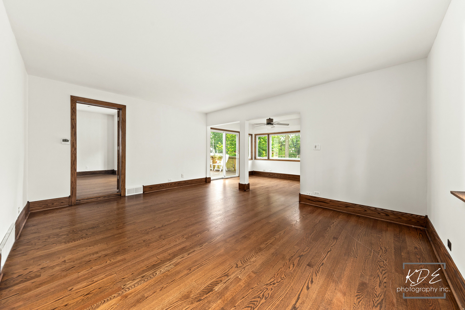 330 South Maple Street Itasca, IL 60143 - Photo 25 of 67 a view of an empty room with wooden floor and a window