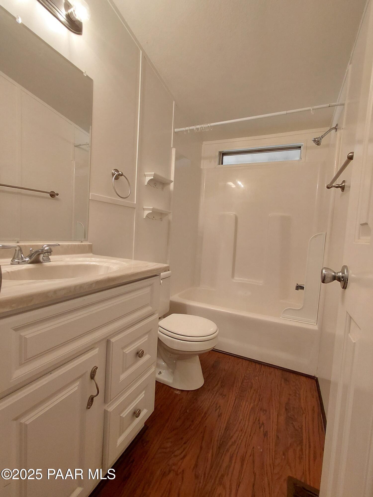 17351 East Bob White Road Mayer, AZ 86333 - Photo 35 of 54 a bathroom with a sink a toilet and shower