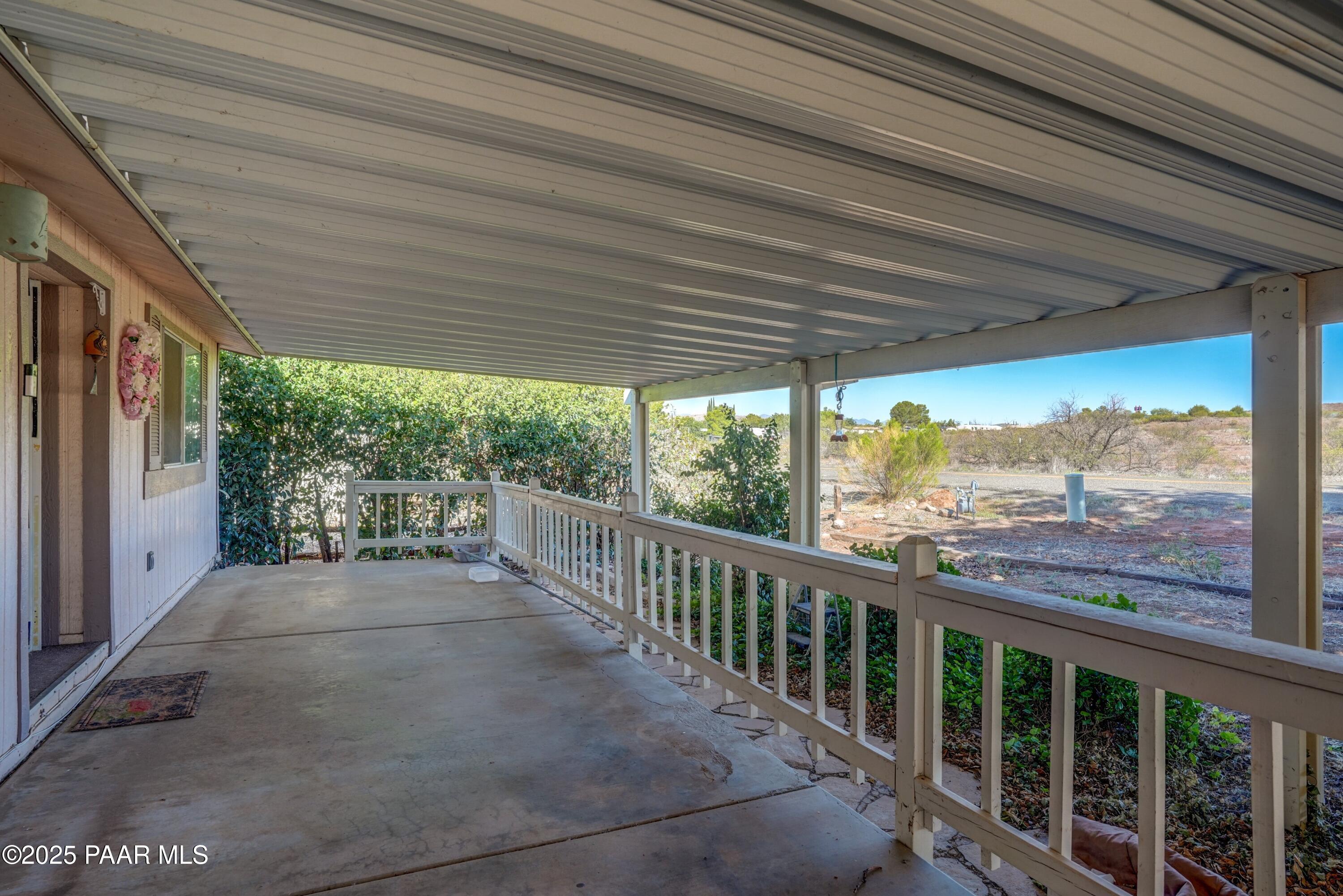 17351 East Bob White Road Mayer, AZ 86333 - Photo 4 of 54 a view of a porch