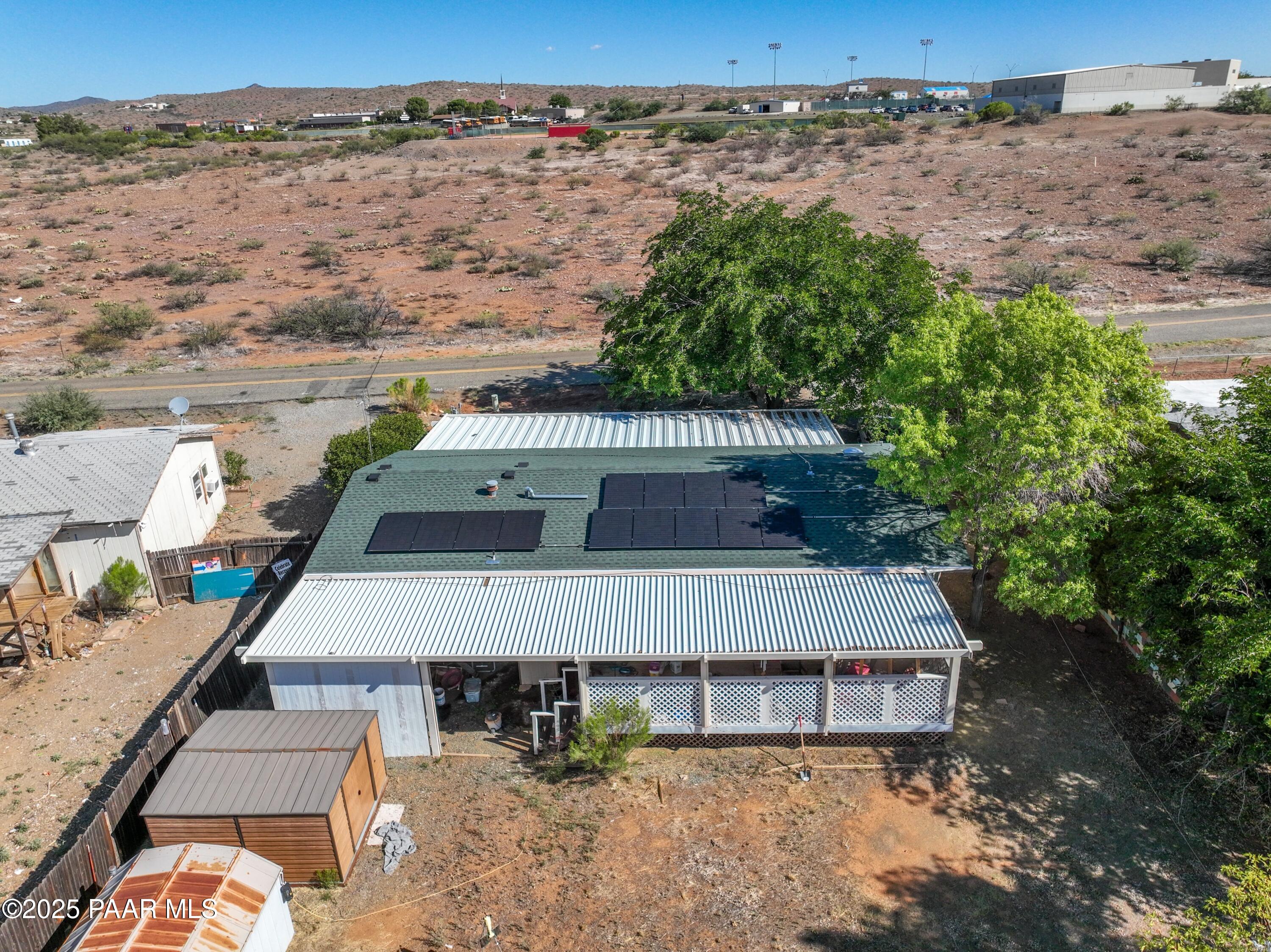 17351 East Bob White Road Mayer, AZ 86333 - Photo 53 of 54 a view of a house with a yard