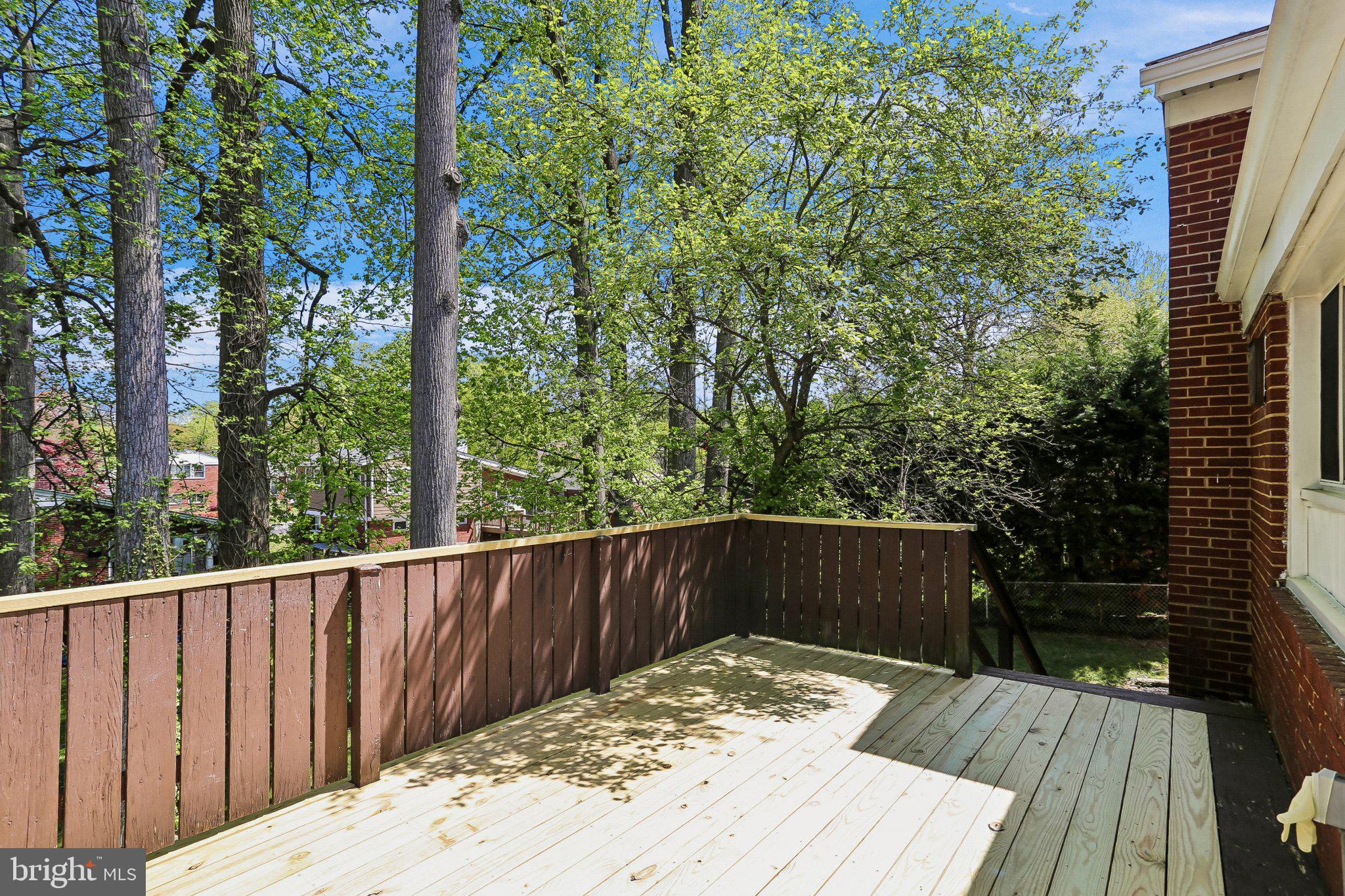 13009 Matey Road Silver Spring, MD 20906 - Photo 3 of 20 Serene deck surrounded by nature.