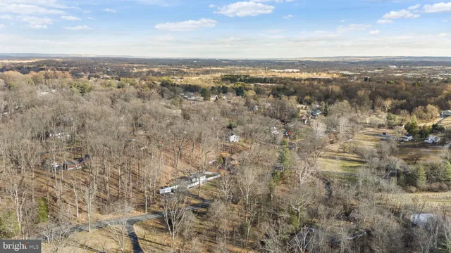 a view of city and mountain