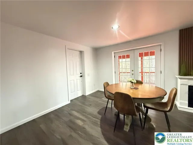 a view of a house with a deck