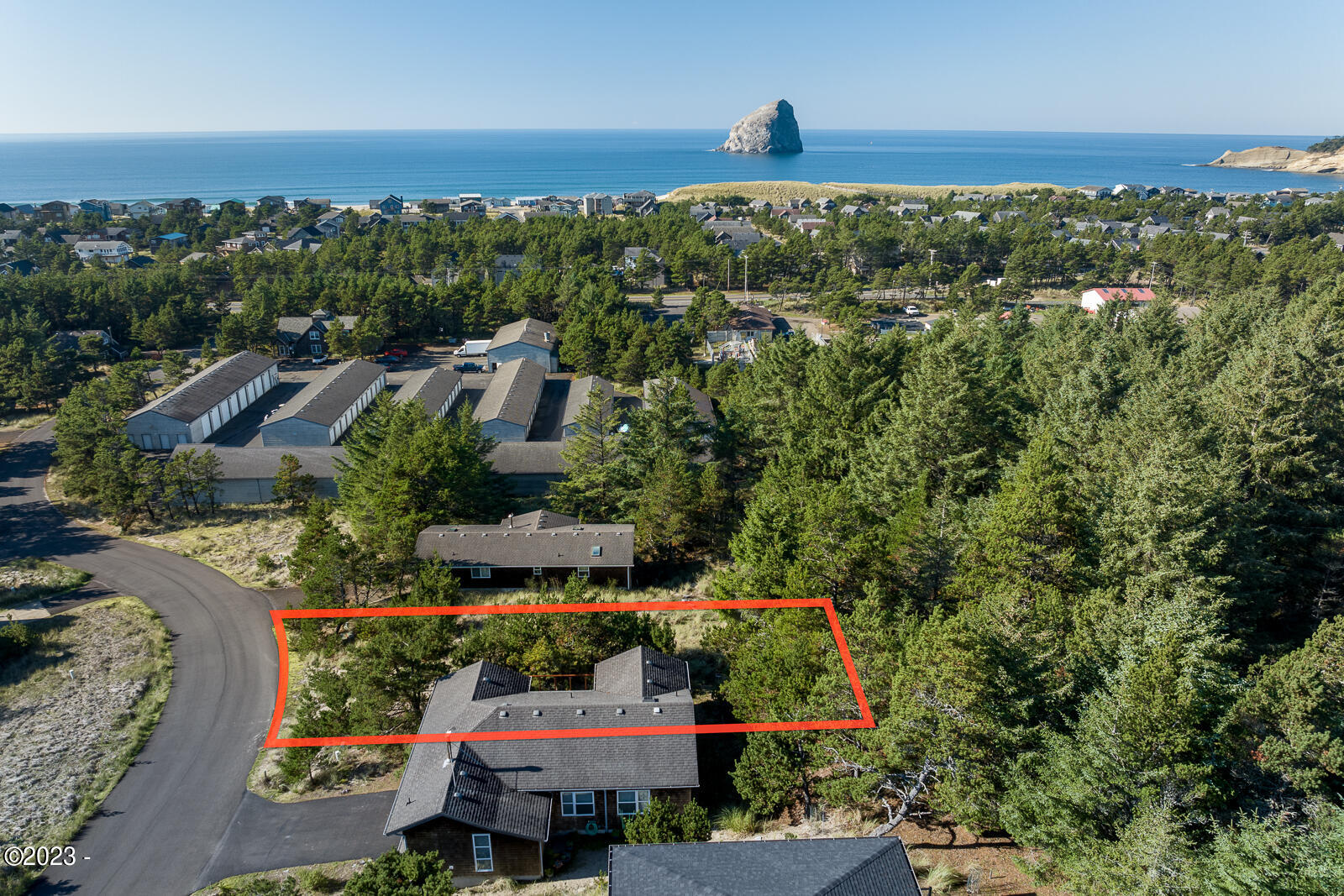 Lot 73 Nestucca Ridge Road Pacific City, OR 97135 - Photo 2 of 8 Drone shot to West