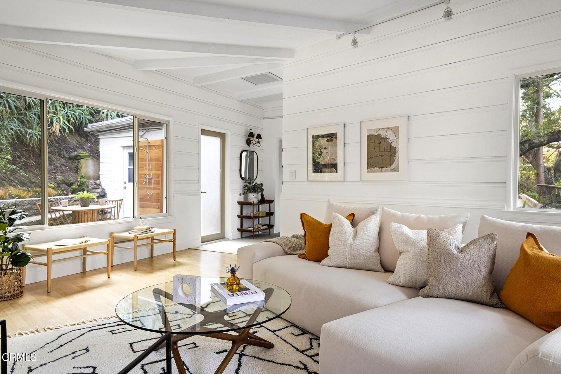 4 Lida Lane Pasadena, CA 91103 - Photo 4 of 25 a living room with furniture and a large window