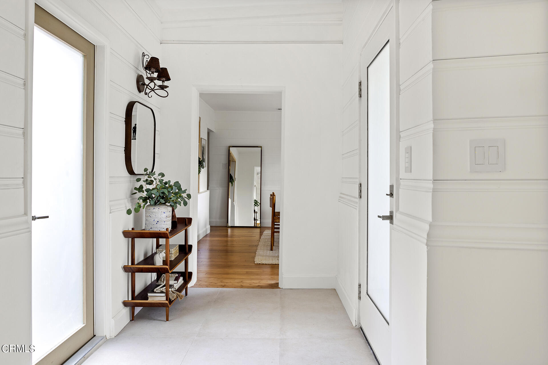 4 Lida Lane Pasadena, CA 91103 - Photo 6 of 25 a view of an entryway with wooden floor