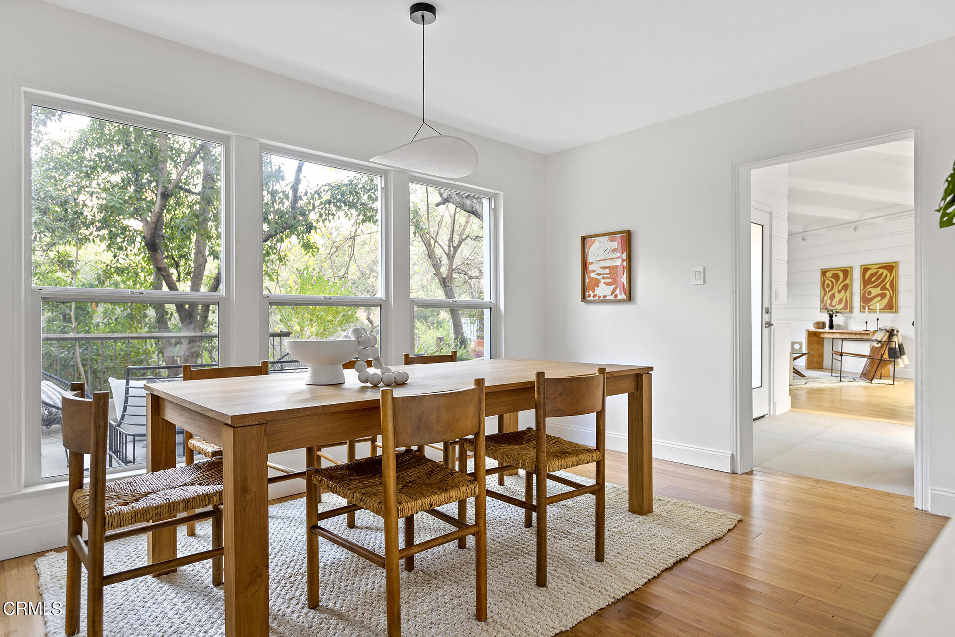 4 Lida Lane Pasadena, CA 91103 - Photo 8 of 25 a dining room with furniture window wooden floor