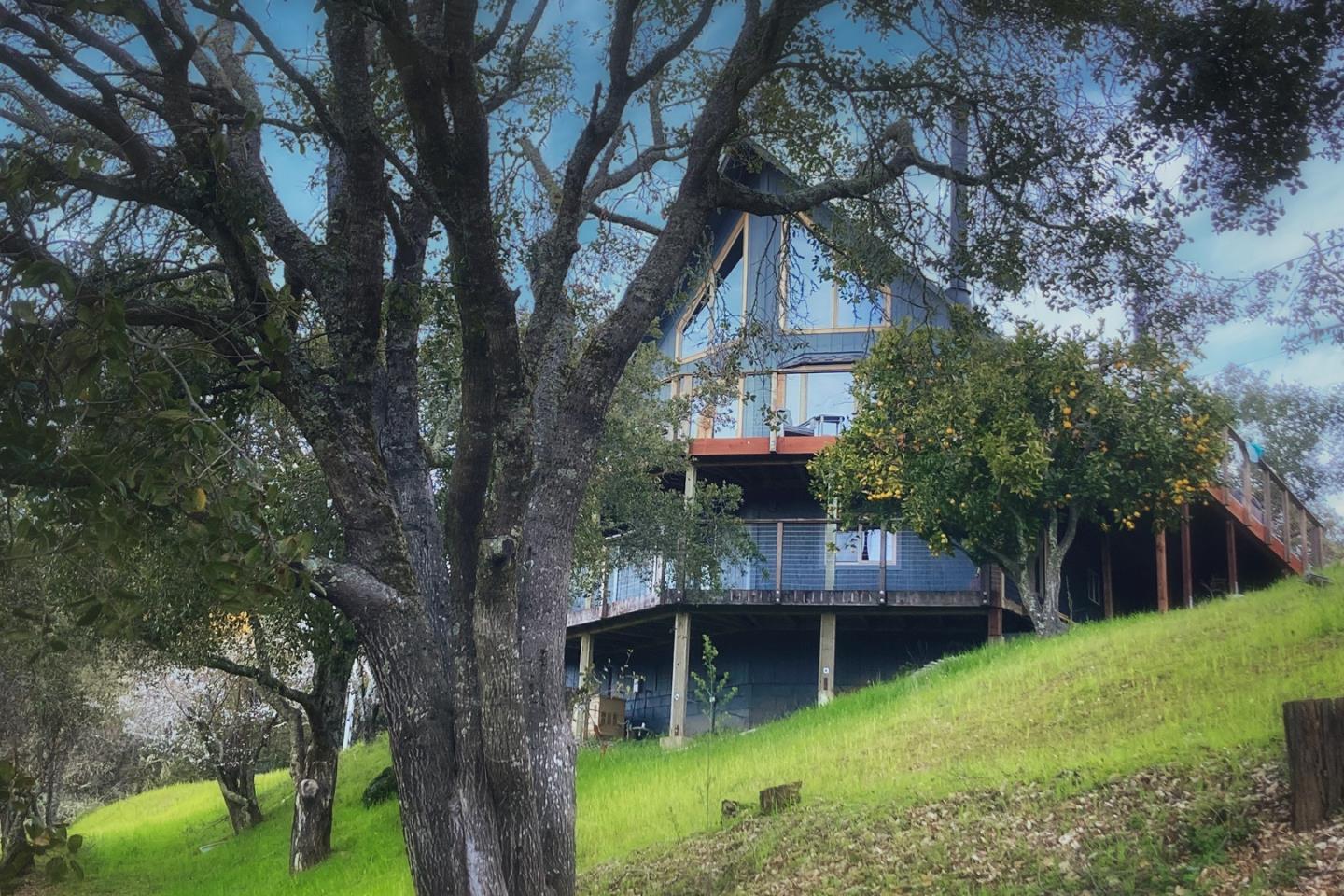 30 Ocean View Road Los Gatos, CA 95033 - Photo 32 of 40 a view of house with backyard and trees