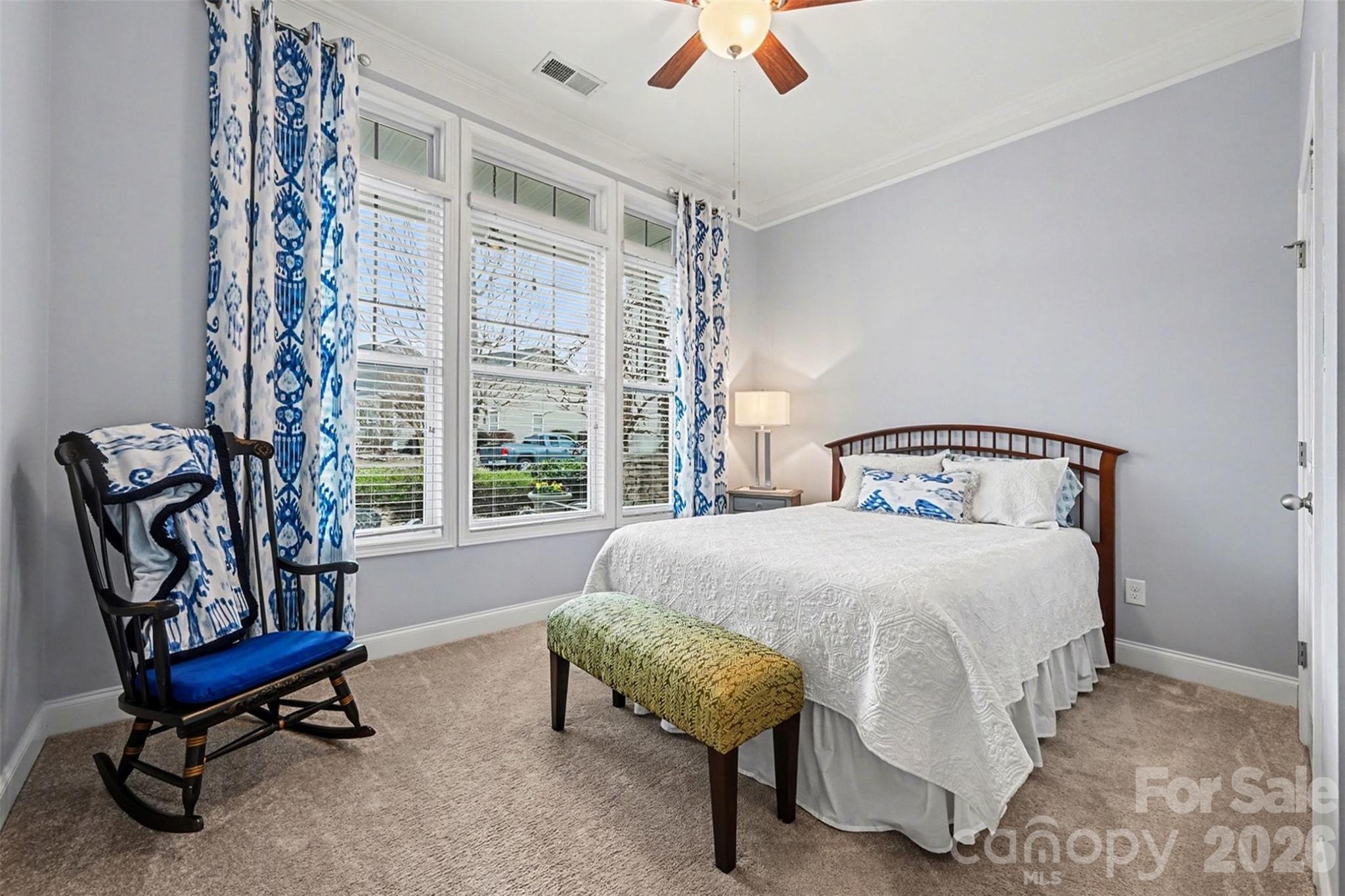 3059 Cricket Lane Lancaster, SC 29720 - Photo 16 of 32 a bedroom with a bed chair and window
