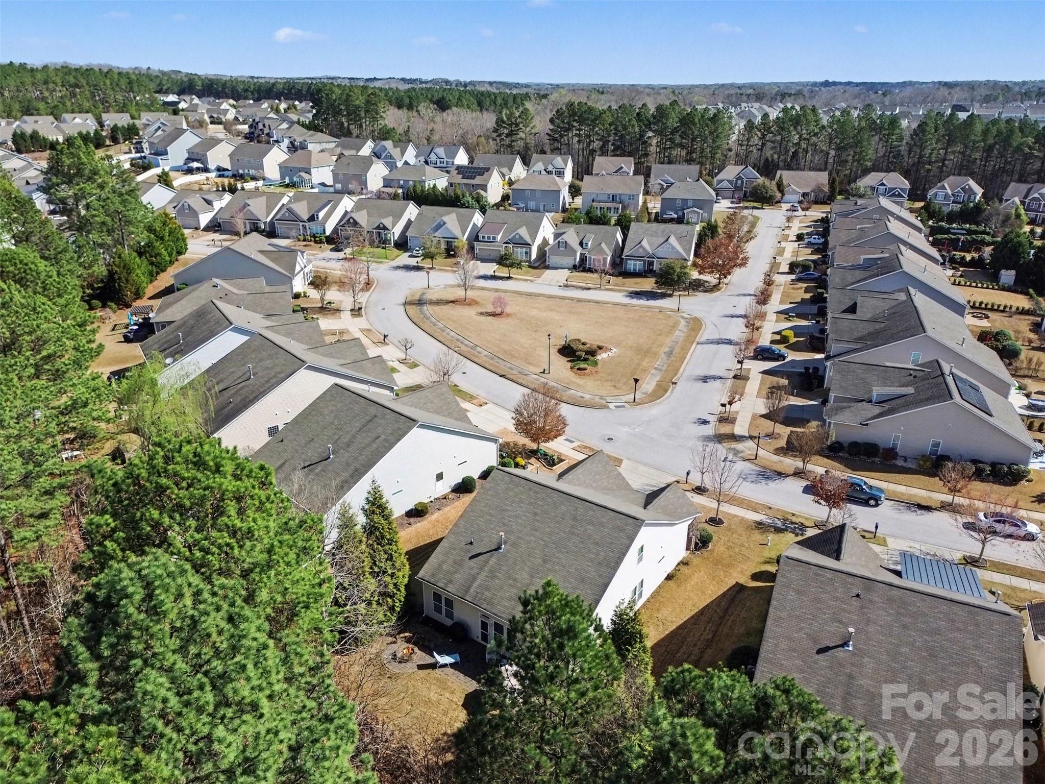 3059 Cricket Lane Lancaster, SC 29720 - Photo 28 of 32 an aerial view of residential houses with outdoor space