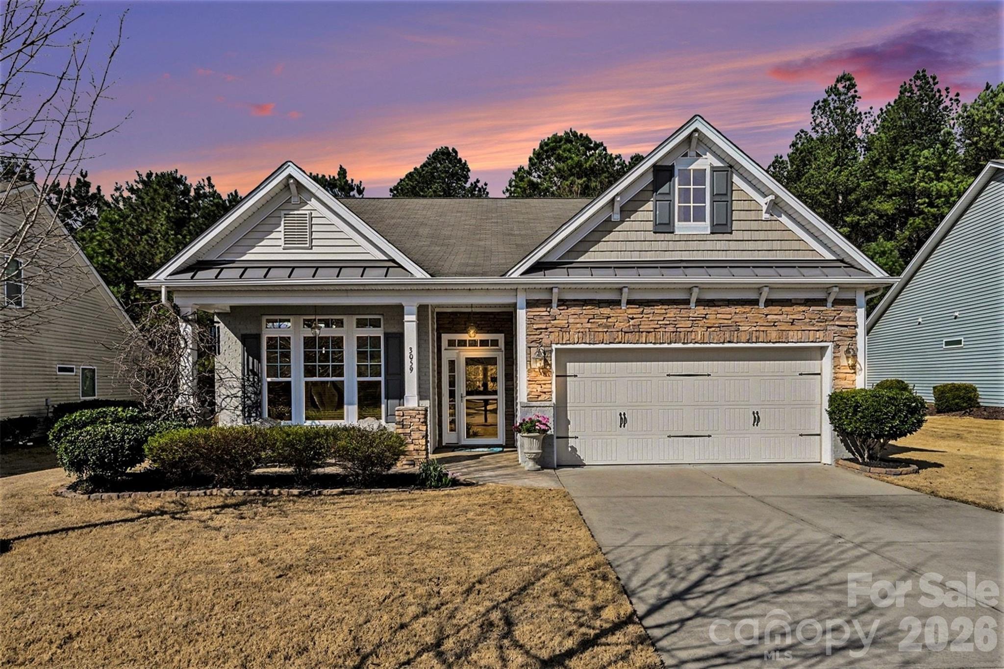 3059 Cricket Lane Lancaster, SC 29720 - Photo 32 of 32 a front view of a house with a yard