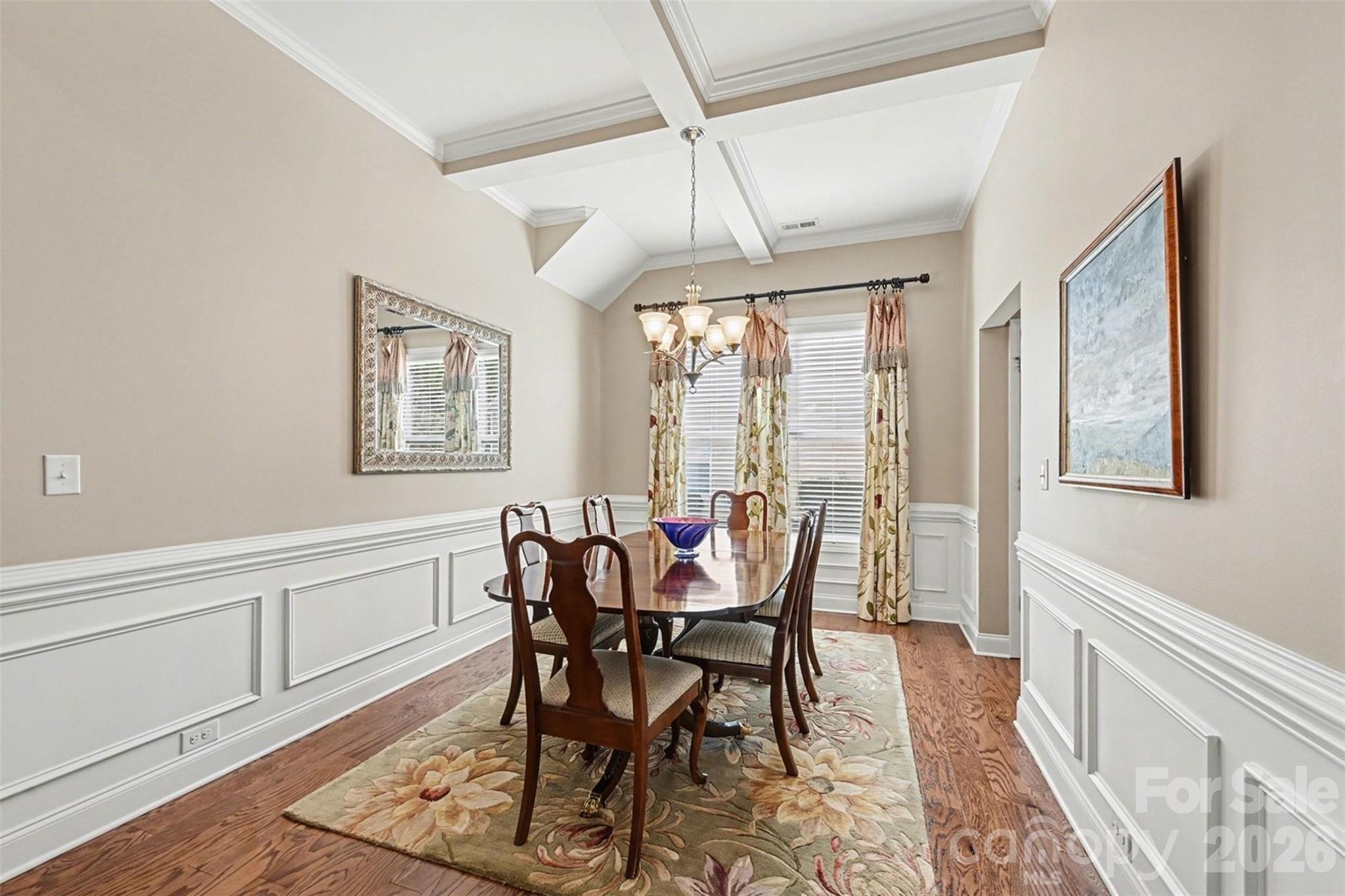 3059 Cricket Lane Lancaster, SC 29720 - Photo 8 of 32 a view of a dining room with furniture window and wooden floor