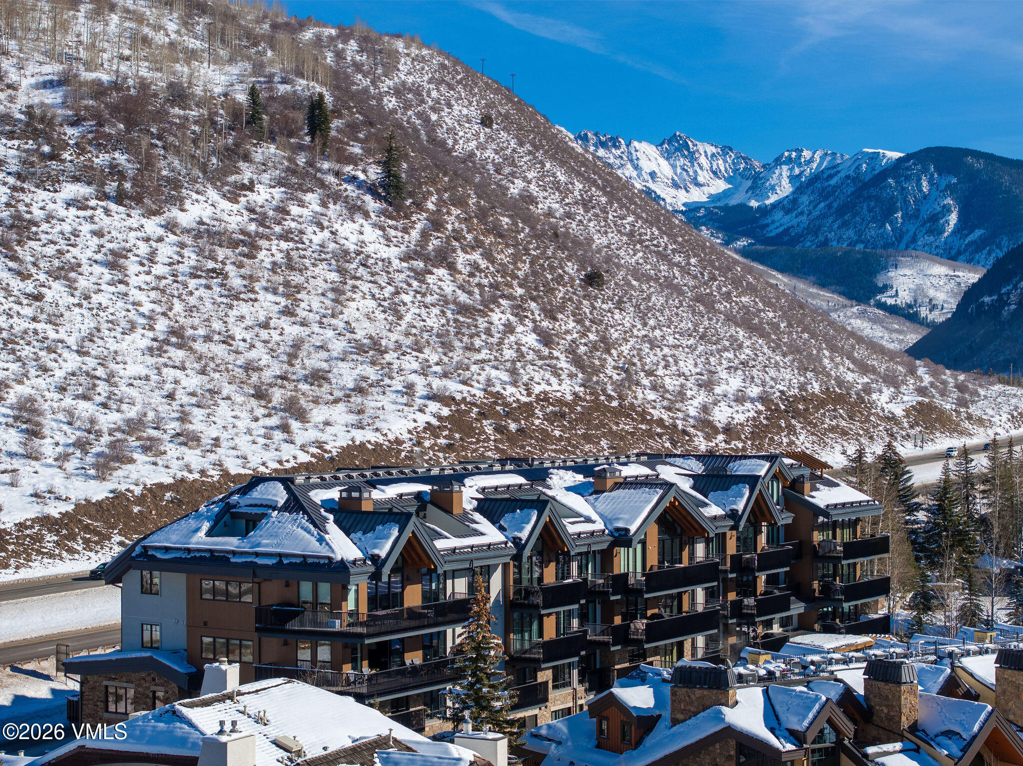 430 South Frontage Road East, Unit RU303 Vail, CO 81657 - Photo 29 of 39 altus_301_aerial_c