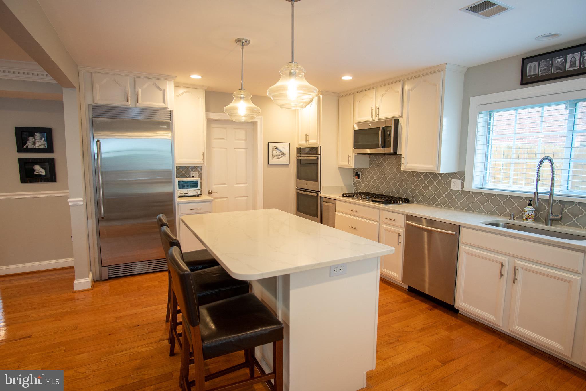 5226 Kepler Lane Springfield, VA 22151 - Photo 13 of 45 Gourmet Kitchen with Island