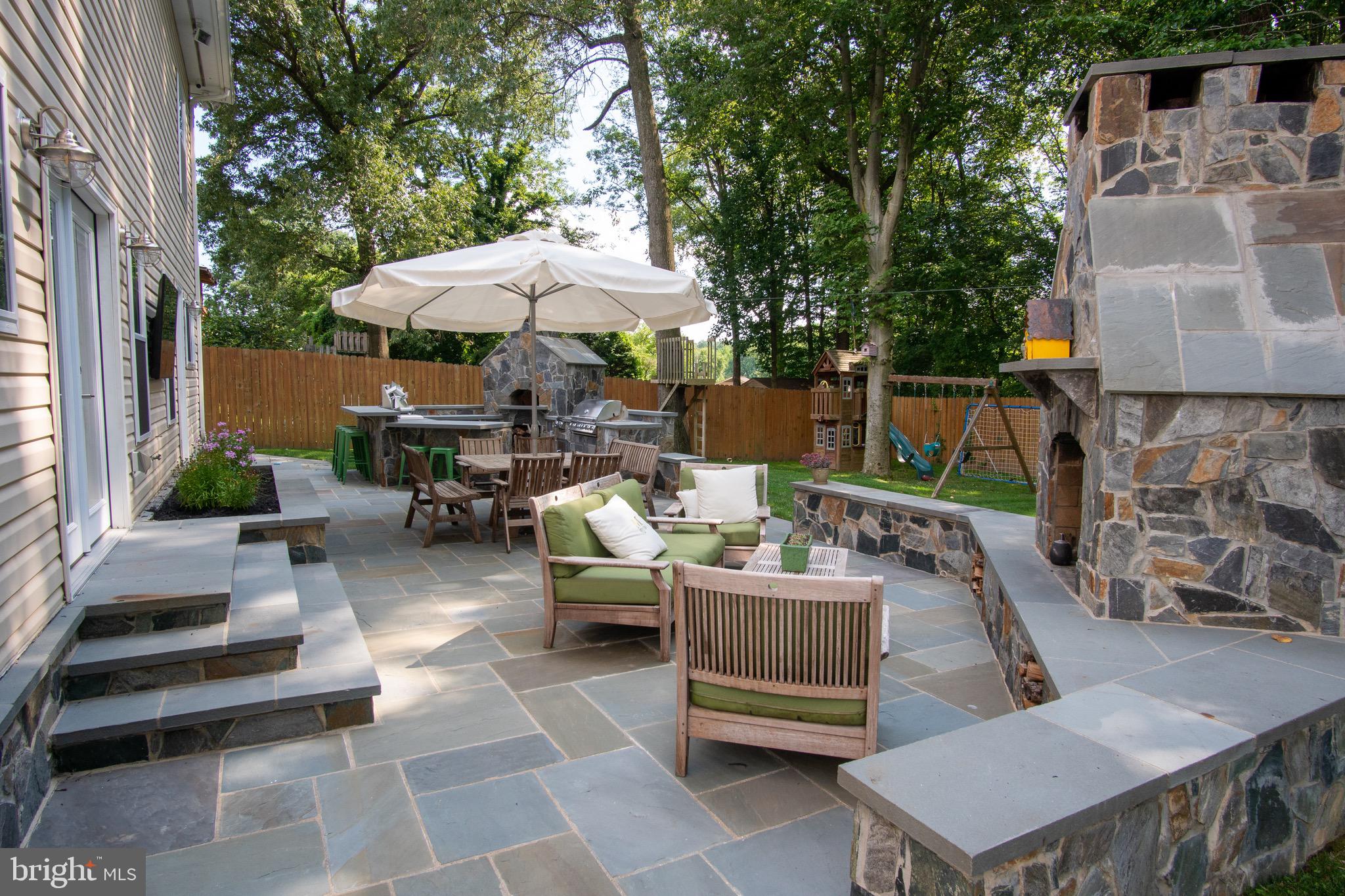 5226 Kepler Lane Springfield, VA 22151 - Photo 36 of 45 Gorgeous stone work patio
