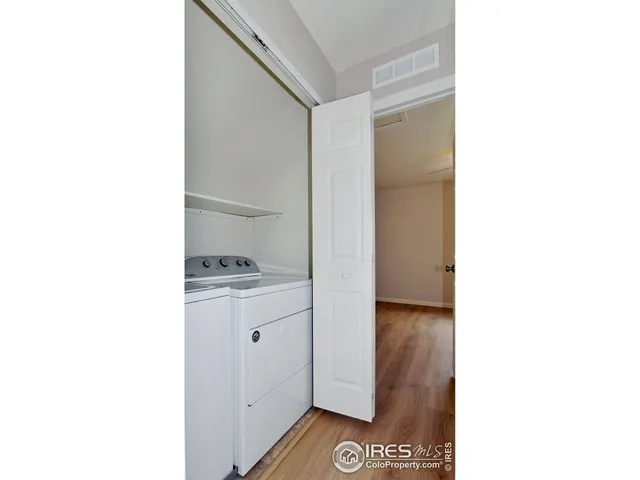 a hallway with a outdoor space