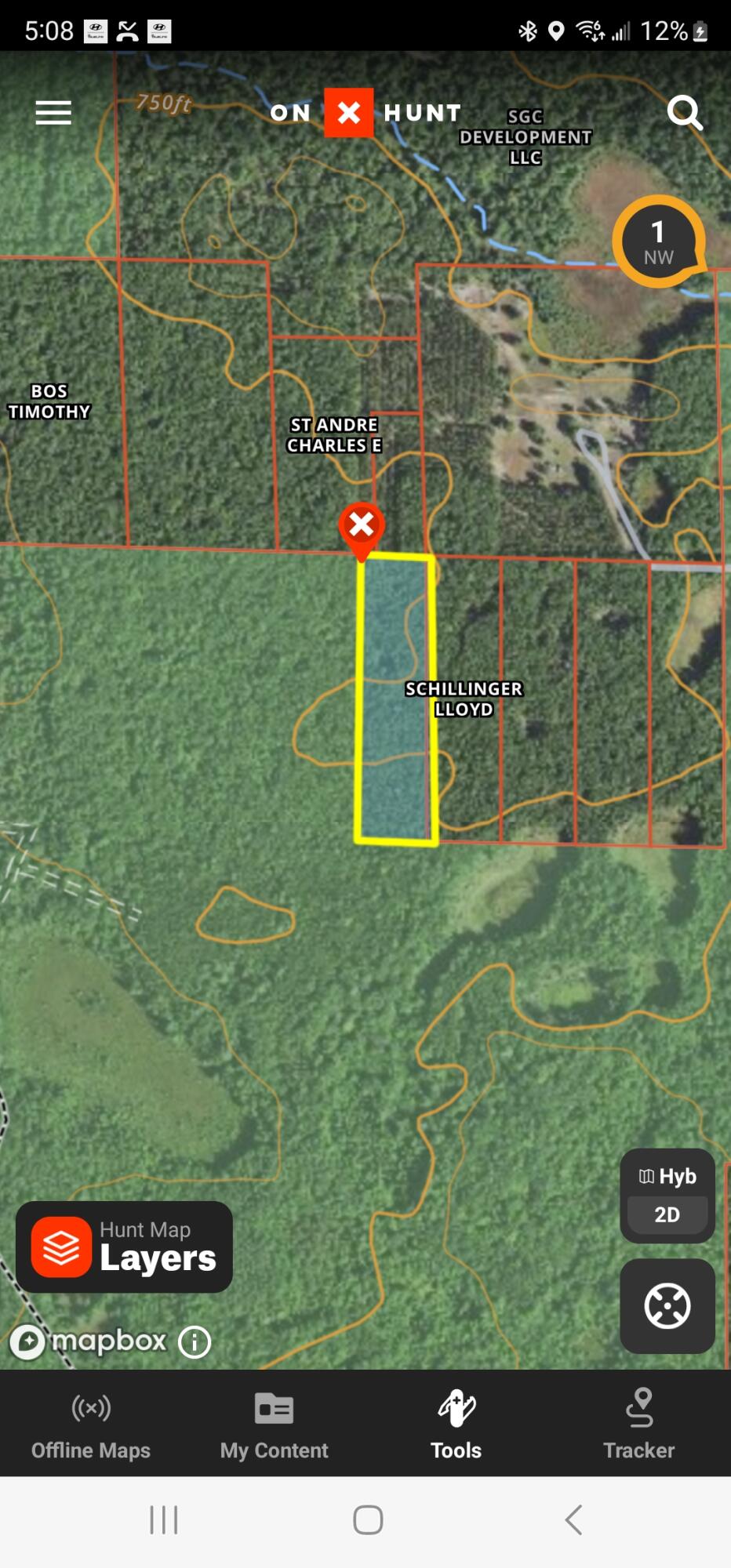 7 Mile Road Irons, MI 49644 - Photo 11 of 14 Screenshot_20230531_170818_onX Hunt