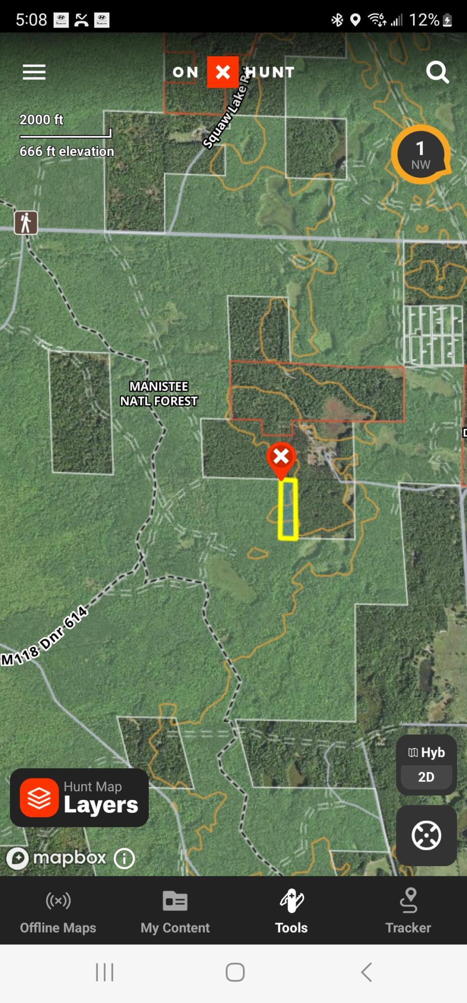 7 Mile Road Irons, MI 49644 - Photo 12 of 14 Screenshot_20230531_170835_onX Hunt