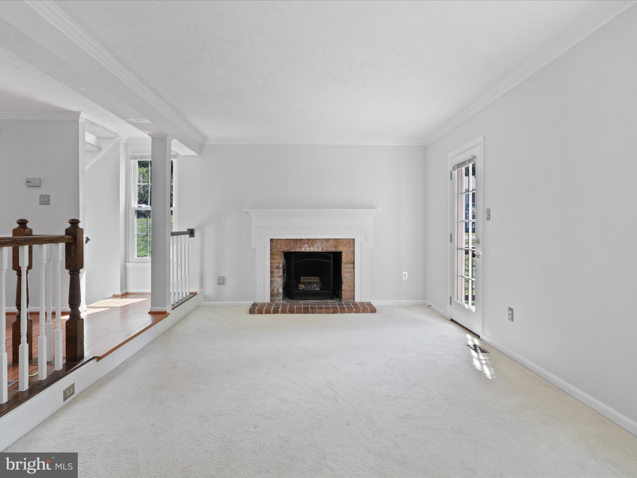 1510 Autumn Ridge Circle Reston, VA 20194 - Photo 17 of 53 Living Room with Wood-burning fireplace