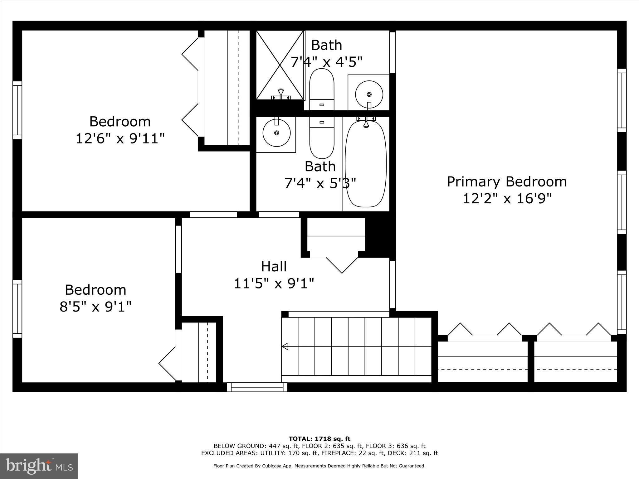 1510 Autumn Ridge Circle Reston, VA 20194 - Photo 51 of 53 Upper level Floorplan