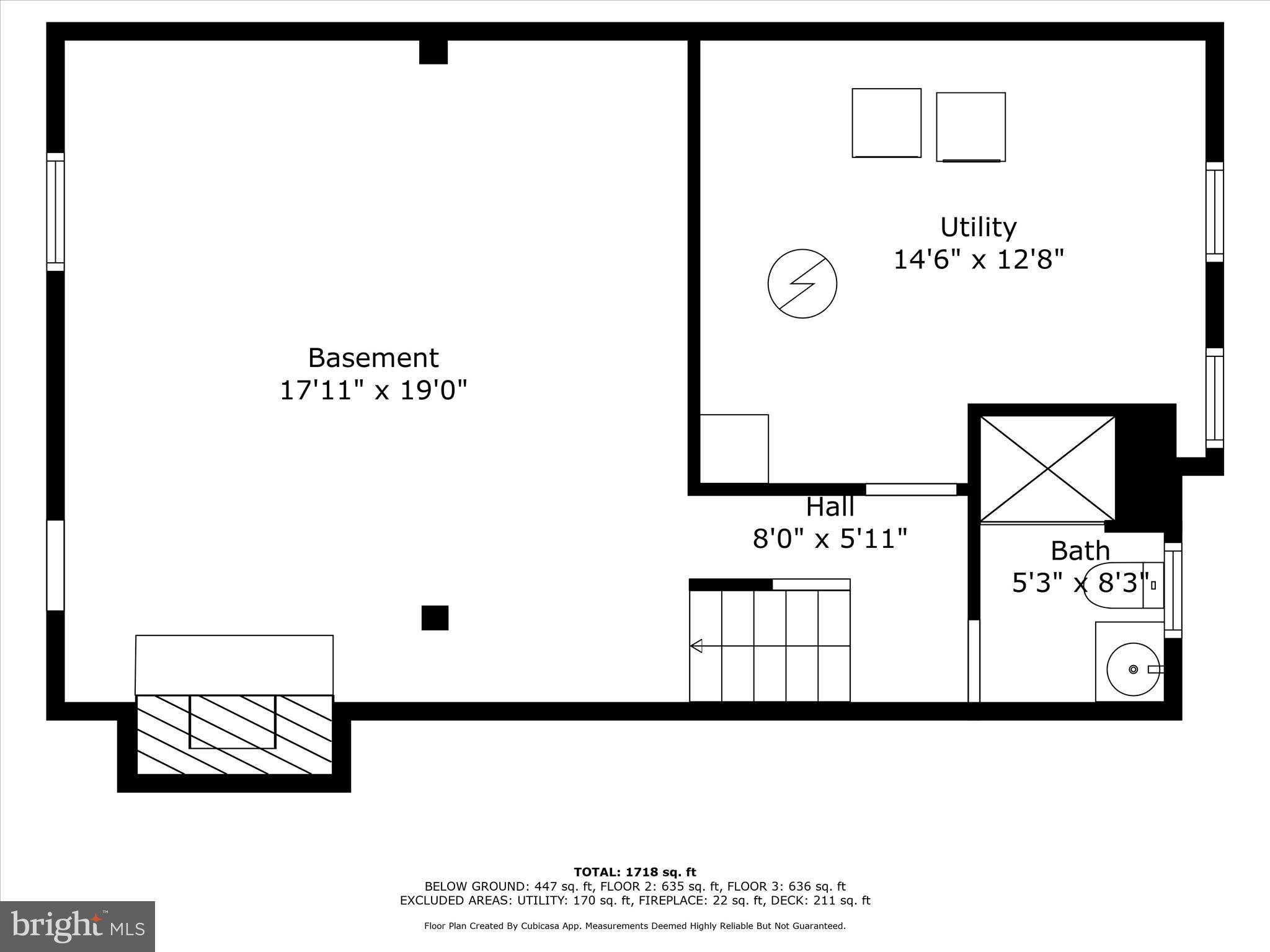 1510 Autumn Ridge Circle Reston, VA 20194 - Photo 52 of 53 Lower-level Floorplan
