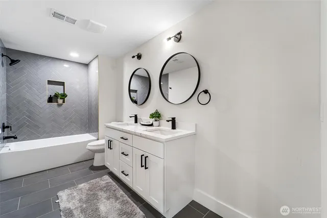 a view of a storage & utility room with closet